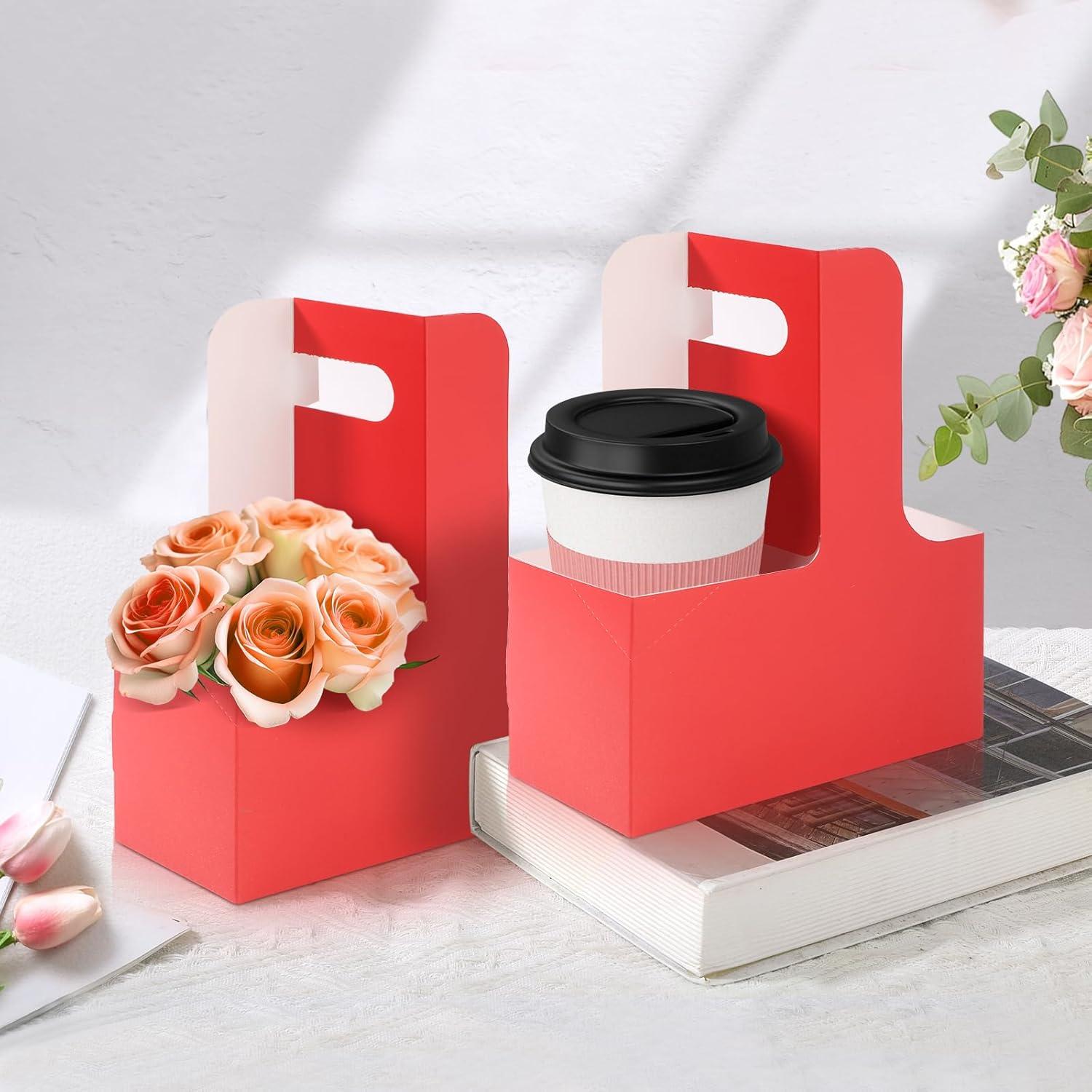 Soporte de Bebidas Bakbania 2 Tazas 40 Piezas Rojo