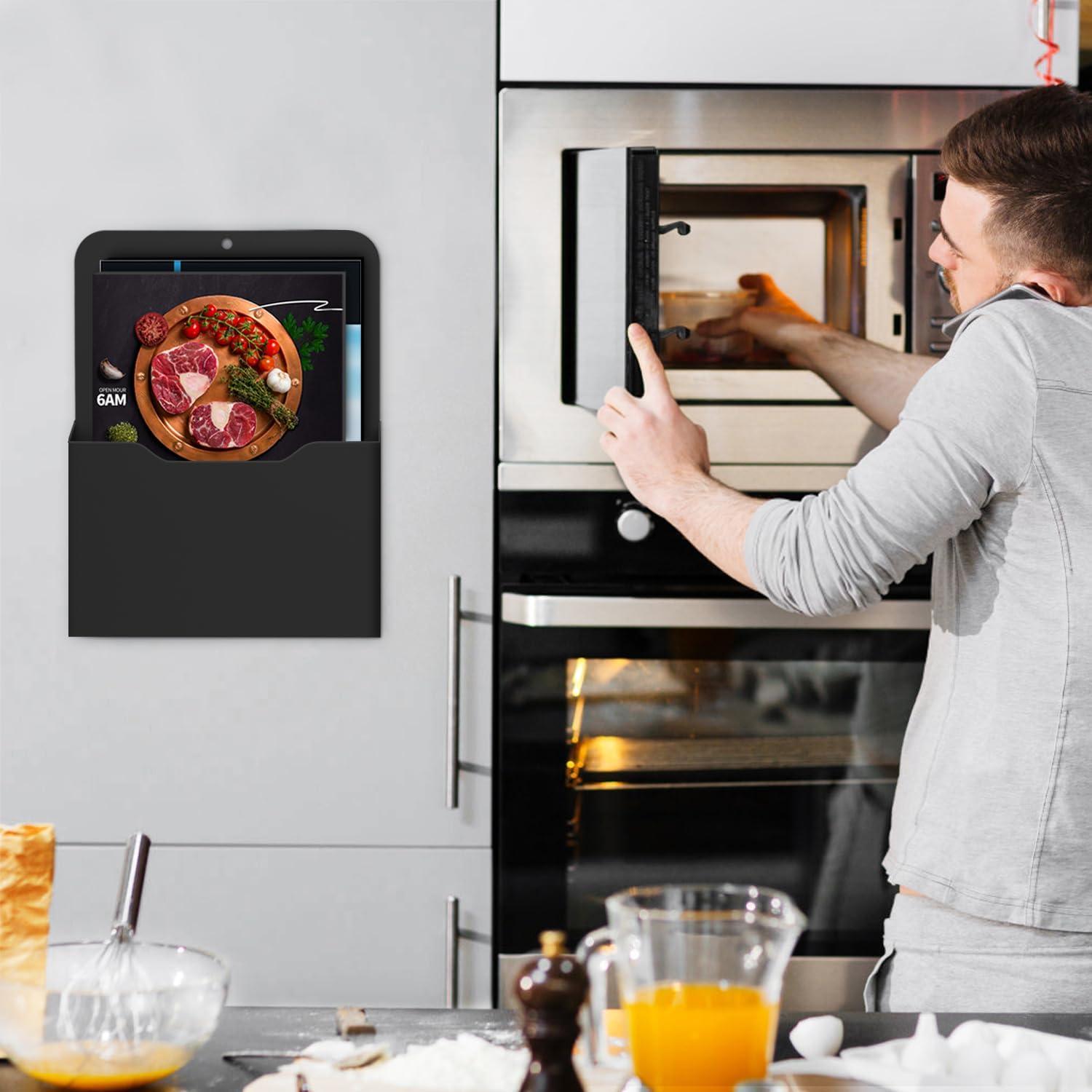 Soporte Magnético MoKo A4 para Archivos y Papelería - 2 Piezas Negro