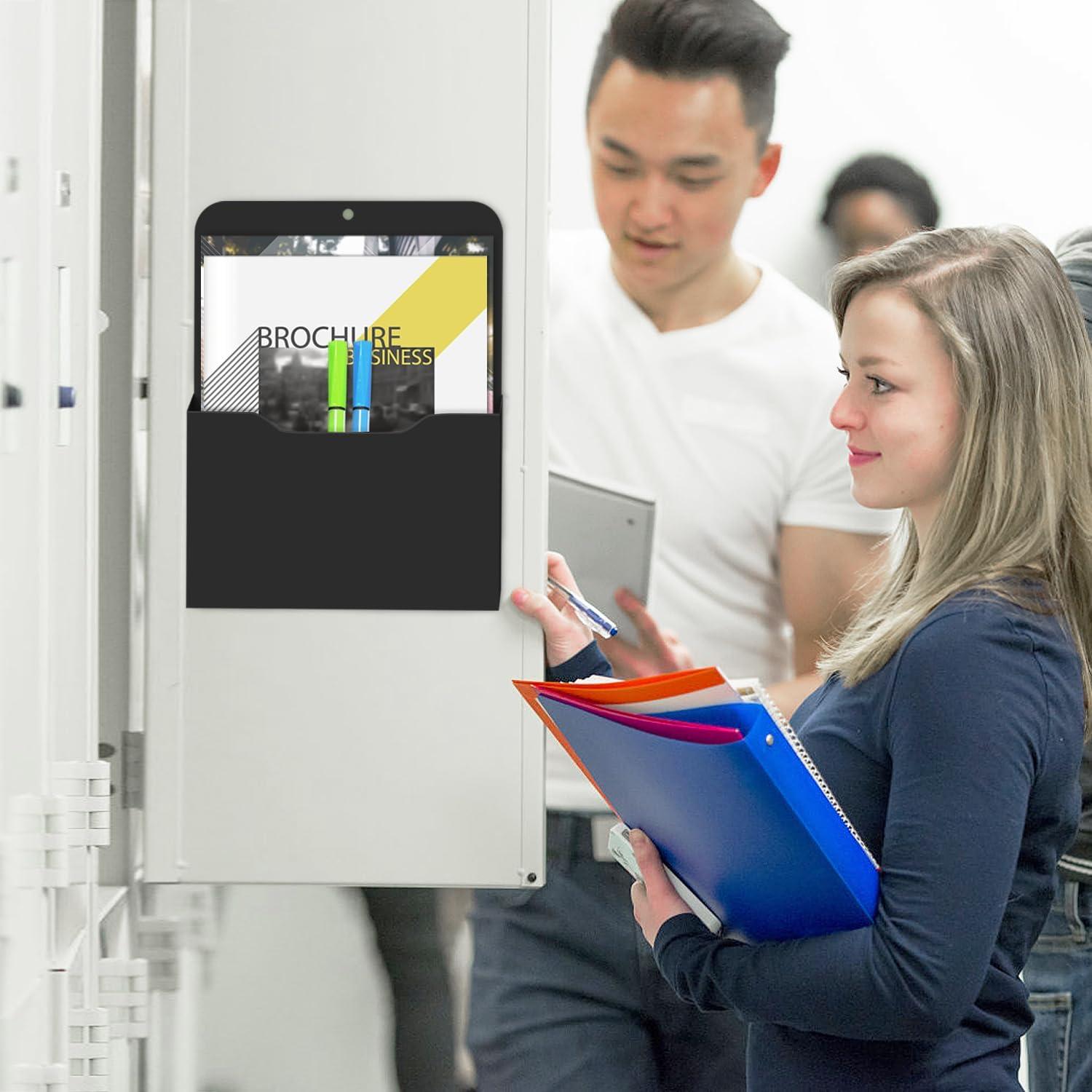 Soporte Magnético MoKo A4 para Archivos y Papelería - 2 Piezas Negro