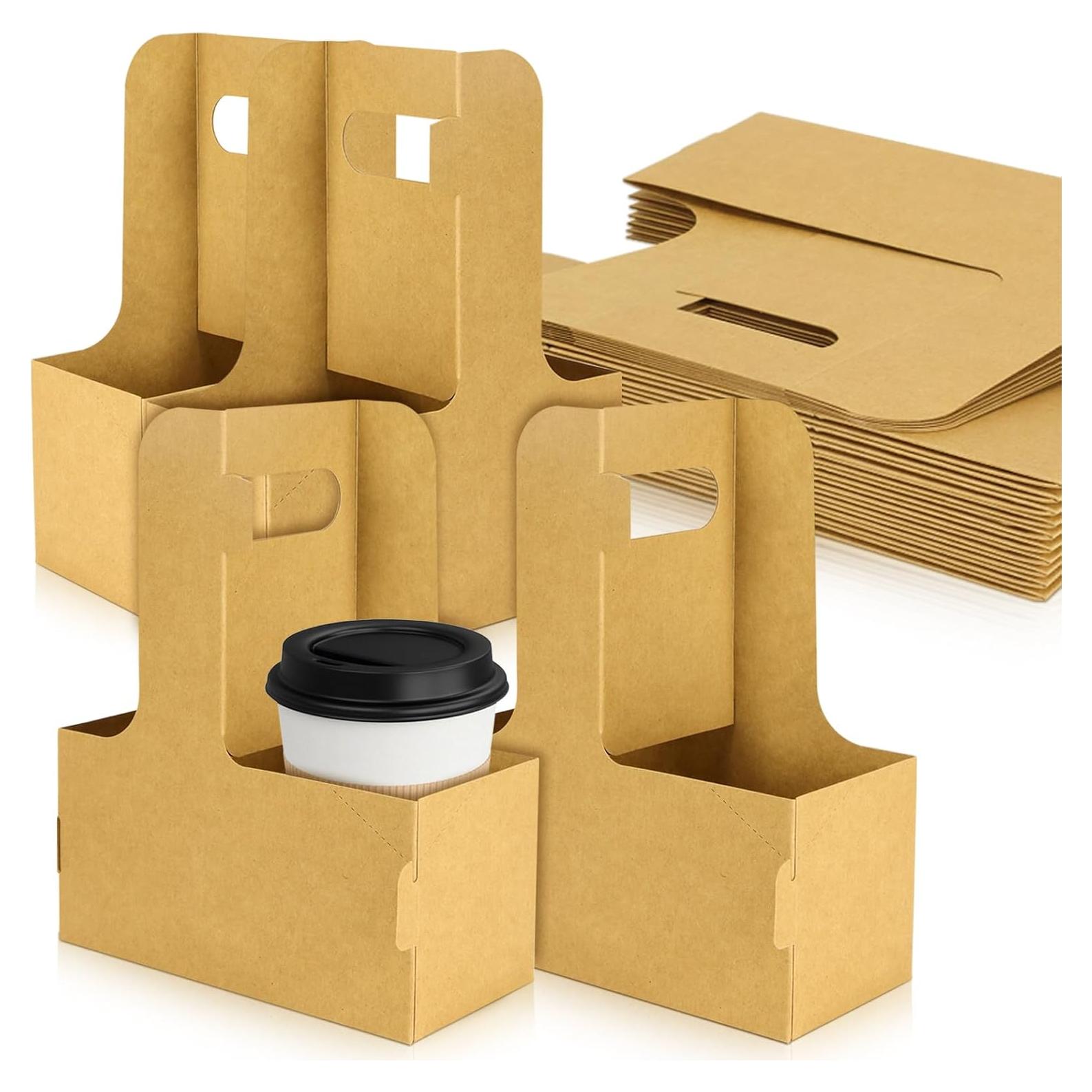 20 Soportes de Bebidas Desechables CZWESTC para 2 Tazas