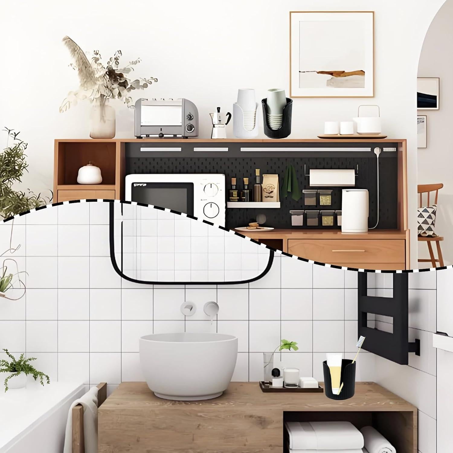 Soporte para vasos desechables Wuyituart 2 piezas 3oz-5oz