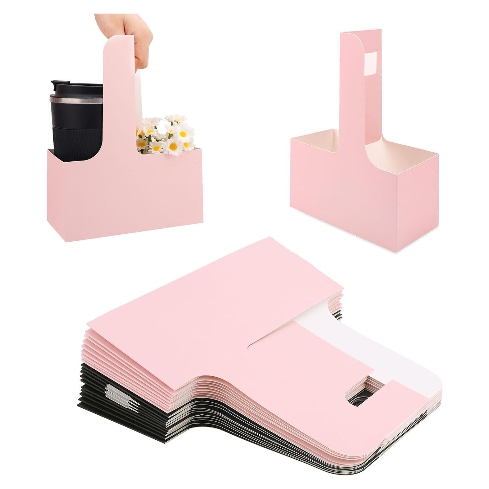 20 Soportes de Café de Cartón con Asa para 2 Tazas - Gosknor