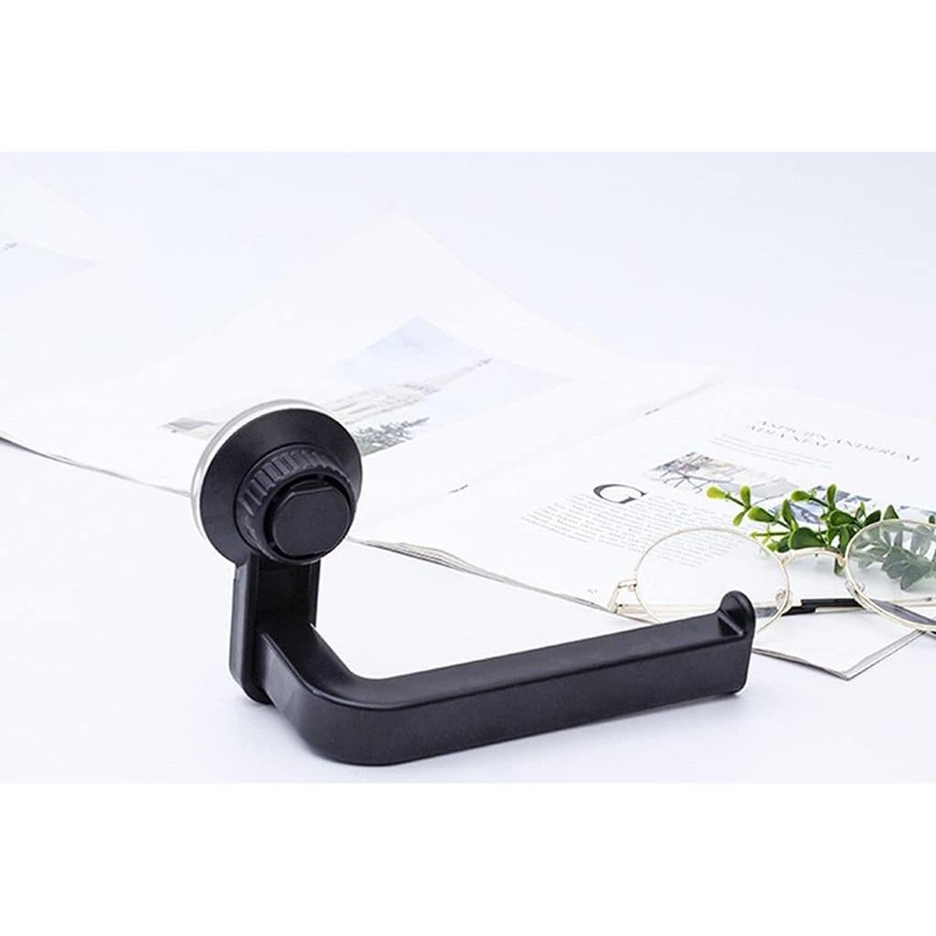 Soporte de Toallas de Papel Junhcone Negro Montado en Pared