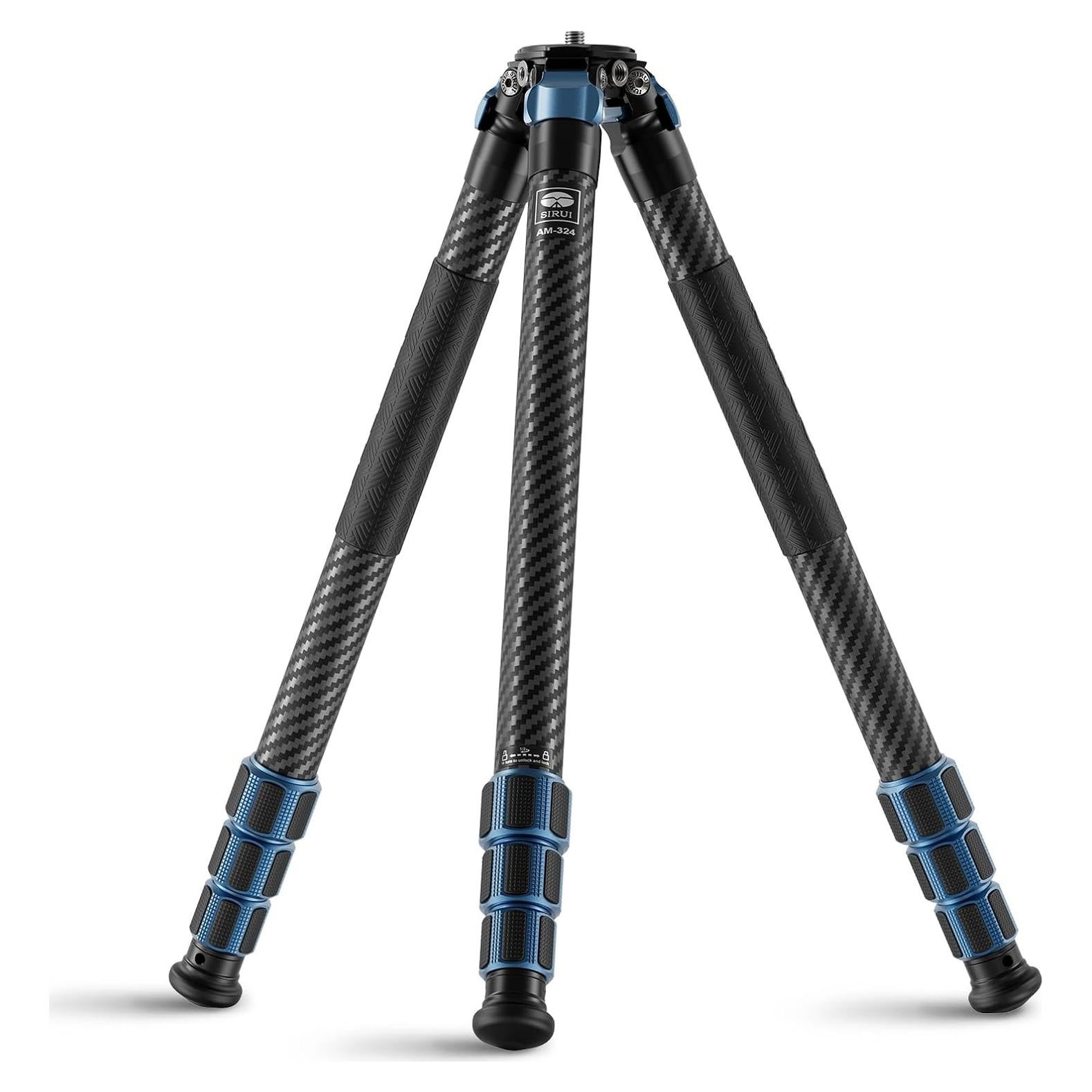 Trípode Profesional SIRUI AM-324 de Fibra de Carbono 57"