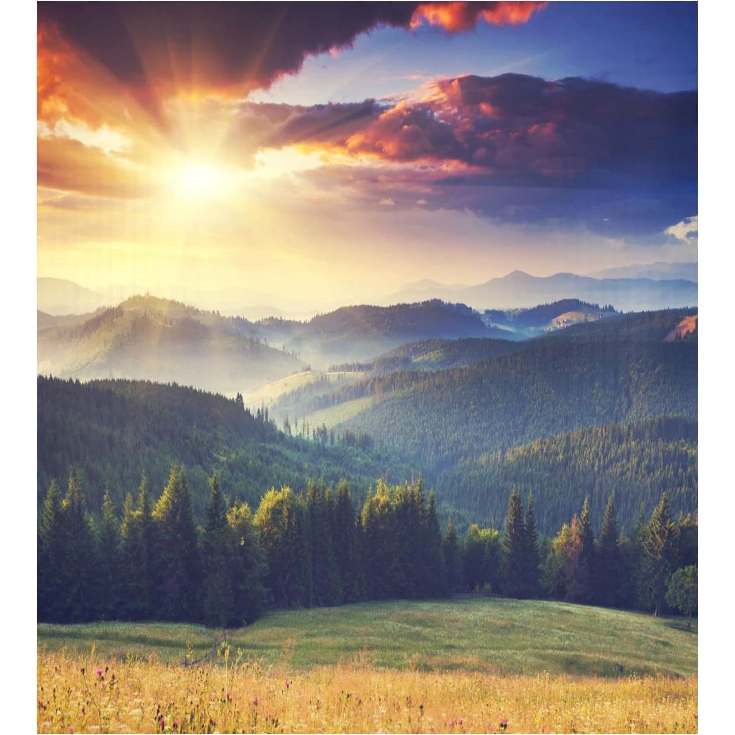 Cubierta Magnética para Lavavajillas BOENLE 58.42x66.04 cm Montañas