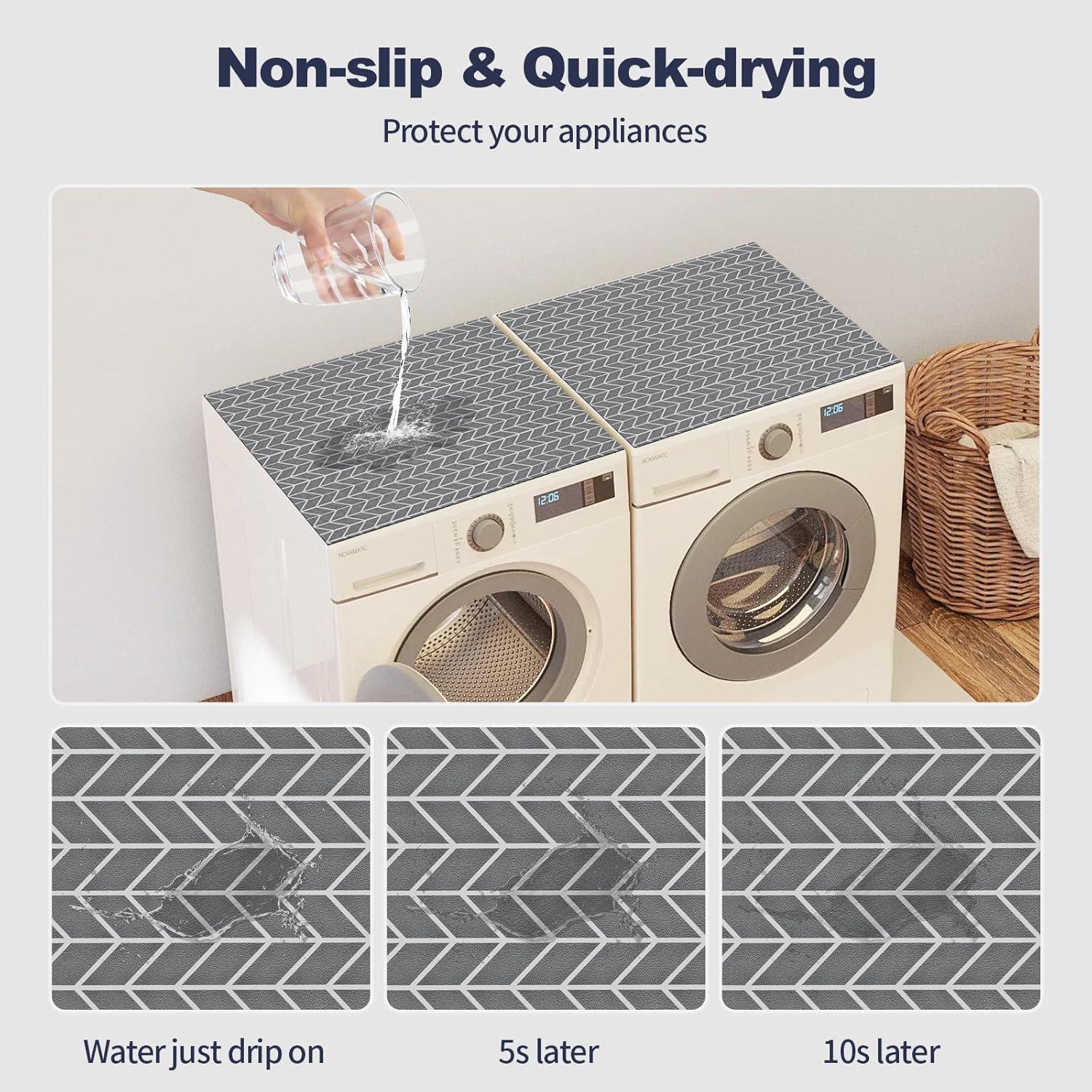 Fundas para Lavadora y Secadora Pierpel 68.6x68.6 cm Antideslizante