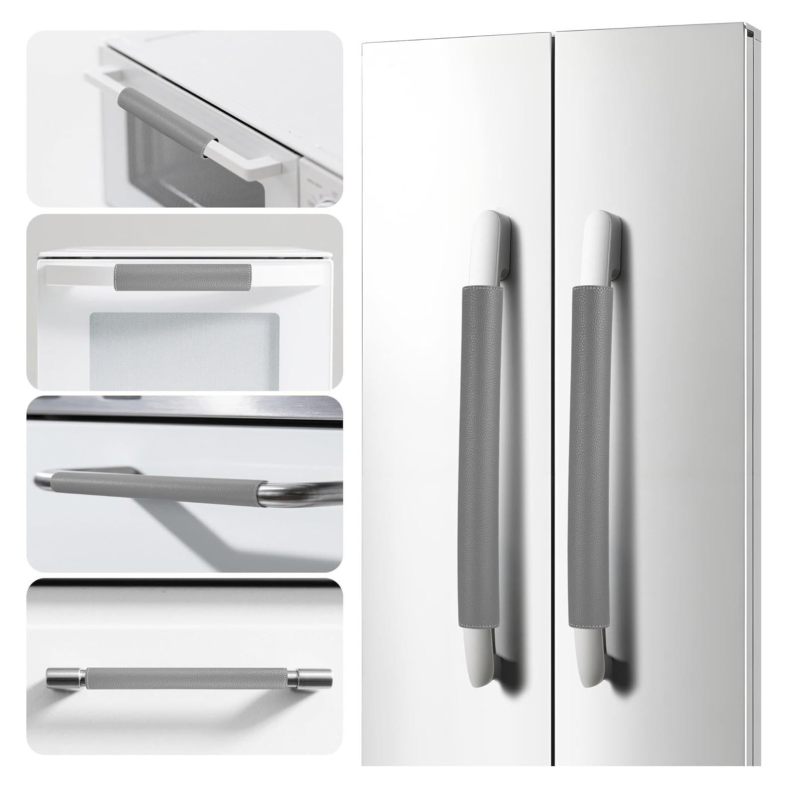 Cubiertas de Manijas de Refrigerador Hypermotion 6-Pack Gris
