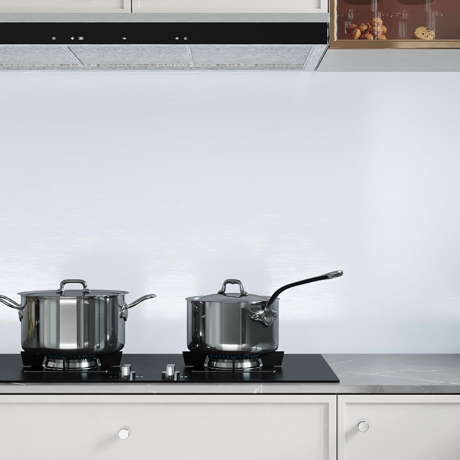 Papel Contacto VaryPaper Metálico Blanco 15.7x78.7 Pulgadas