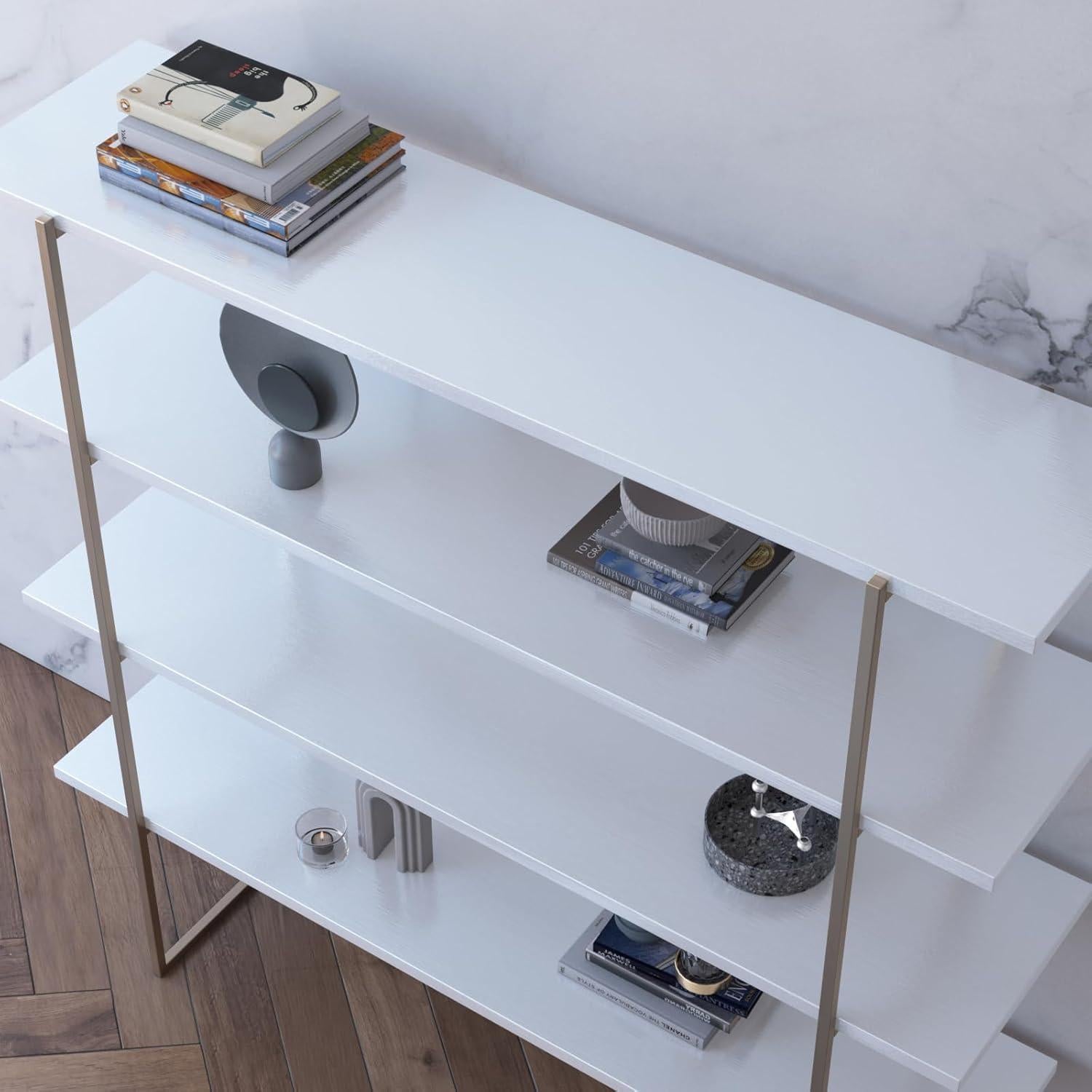 Papel Contacto VaryPaper Metálico Blanco 15.7x78.7 Pulgadas