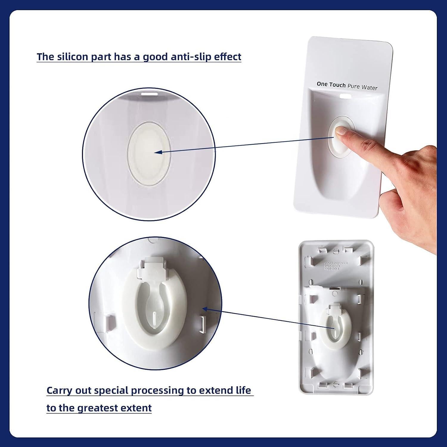 Cubierta Assy DA97-12942A Sokonuke para Refrigerador Samsung