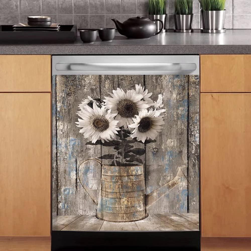 Cubierta Magnética de Madera Vintage MLGB 58.5x43cm para Lavavajillas