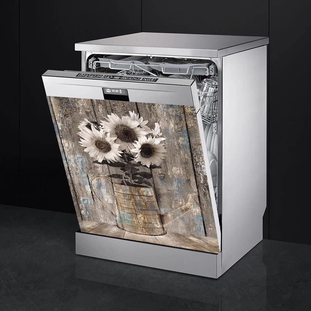 Cubierta Magnética de Madera Vintage MLGB 58.5x43cm para Lavavajillas