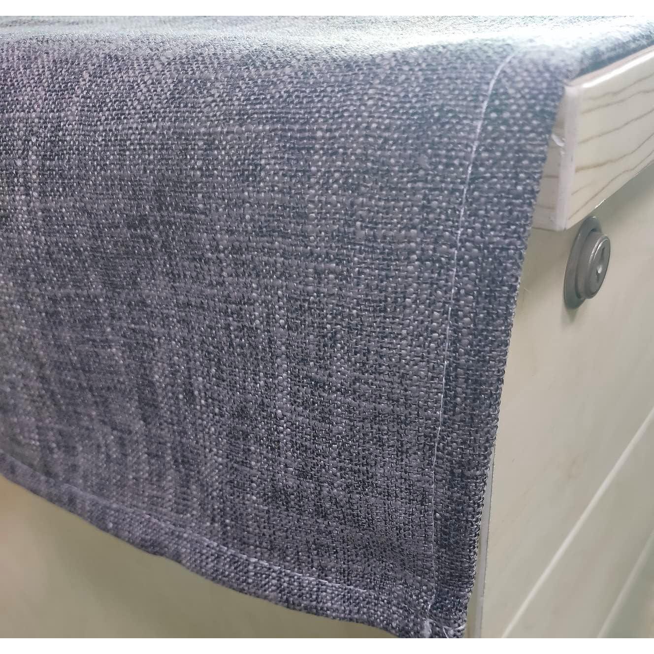 Mantel Antideslizante Utobanh 90x40 cm Gris Oscuro