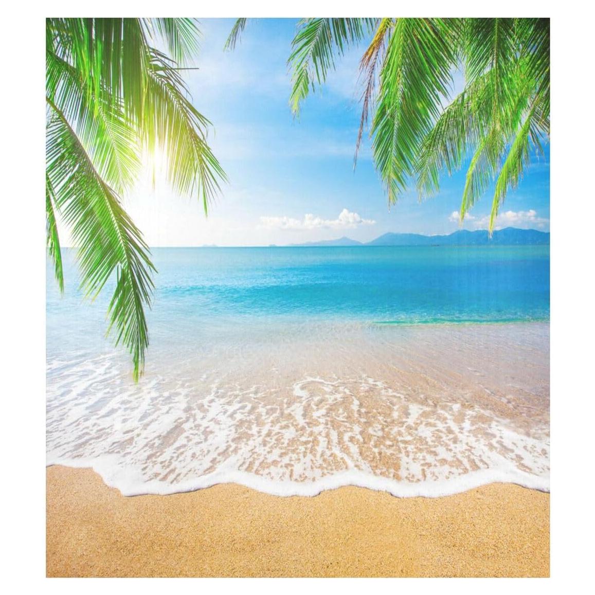 Cubierta Magnética de Lavadora ALAZA 58x66 cm Playa Tropical