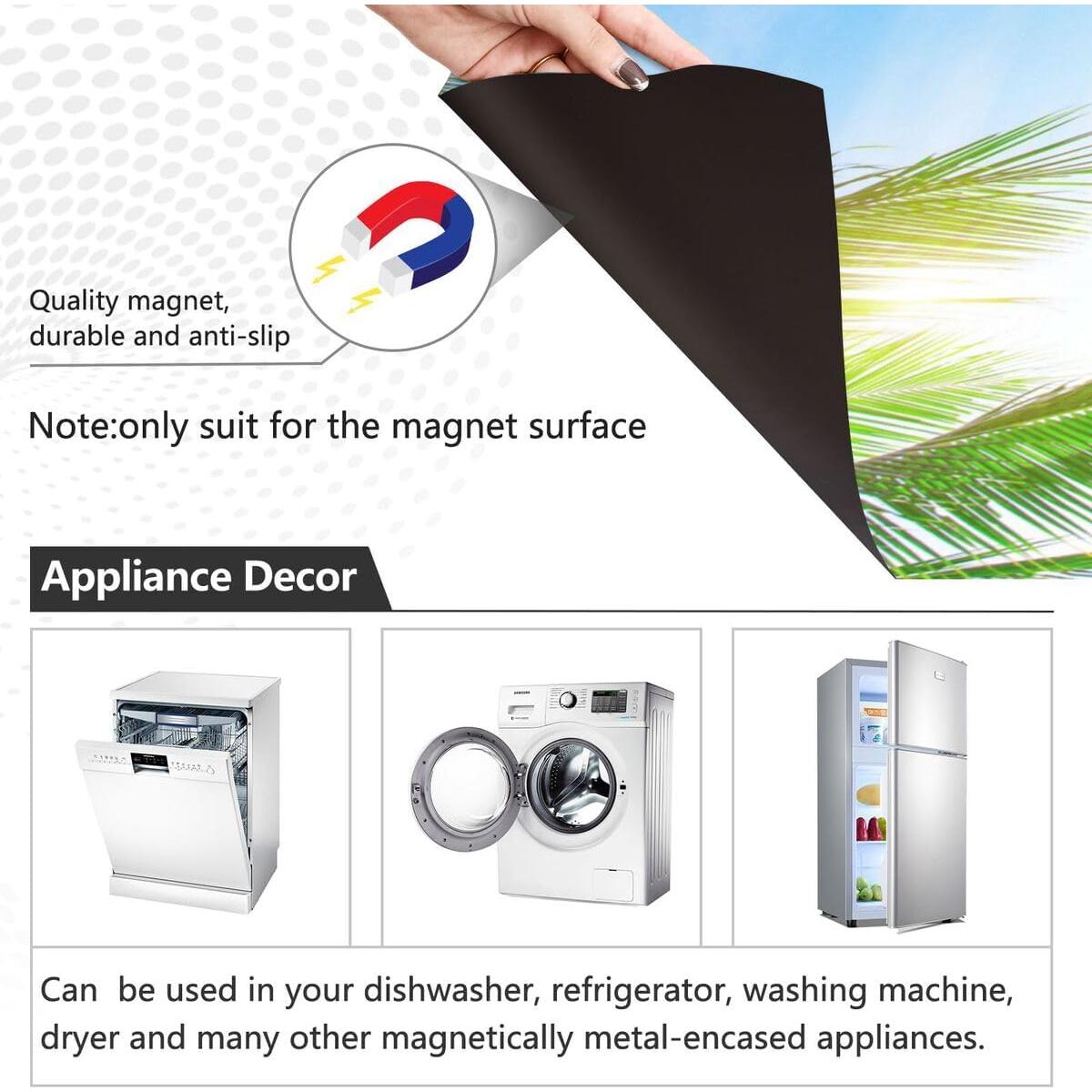 Cubierta Magnética de Lavadora ALAZA 58x66 cm Playa Tropical