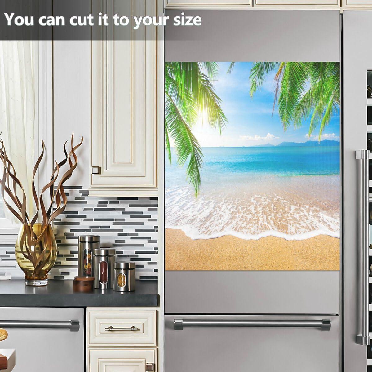 Cubierta Magnética de Lavadora ALAZA 58x66 cm Playa Tropical