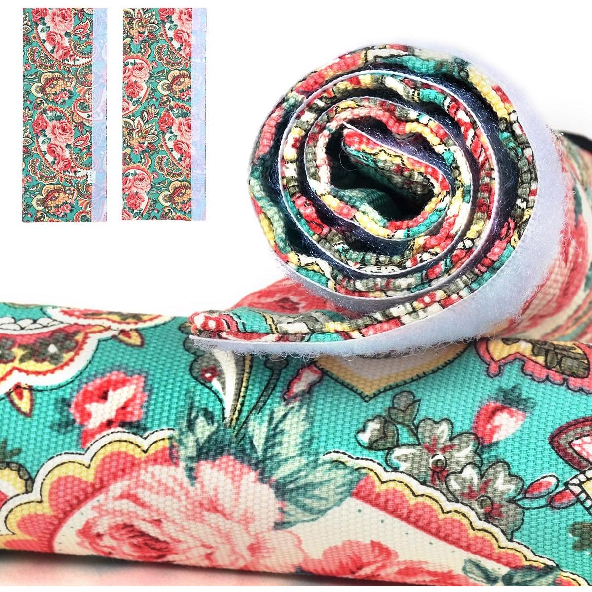 Cubiertas de Manijas OUGAR8 Rosa Retro 36.83x10.16 cm 2 Piezas