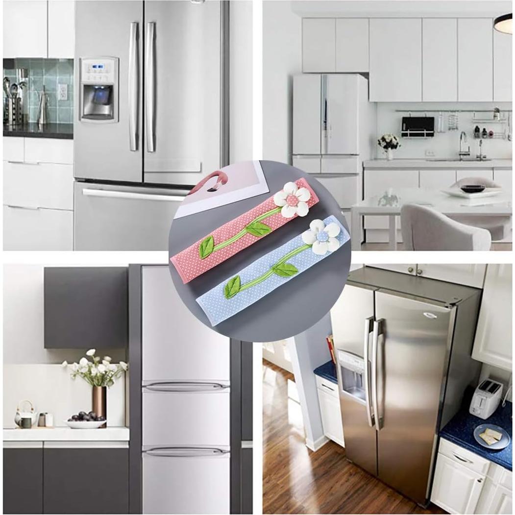 Cubiertas de Manijas para Refrigerador LSJDEER Pack 6 Piezas