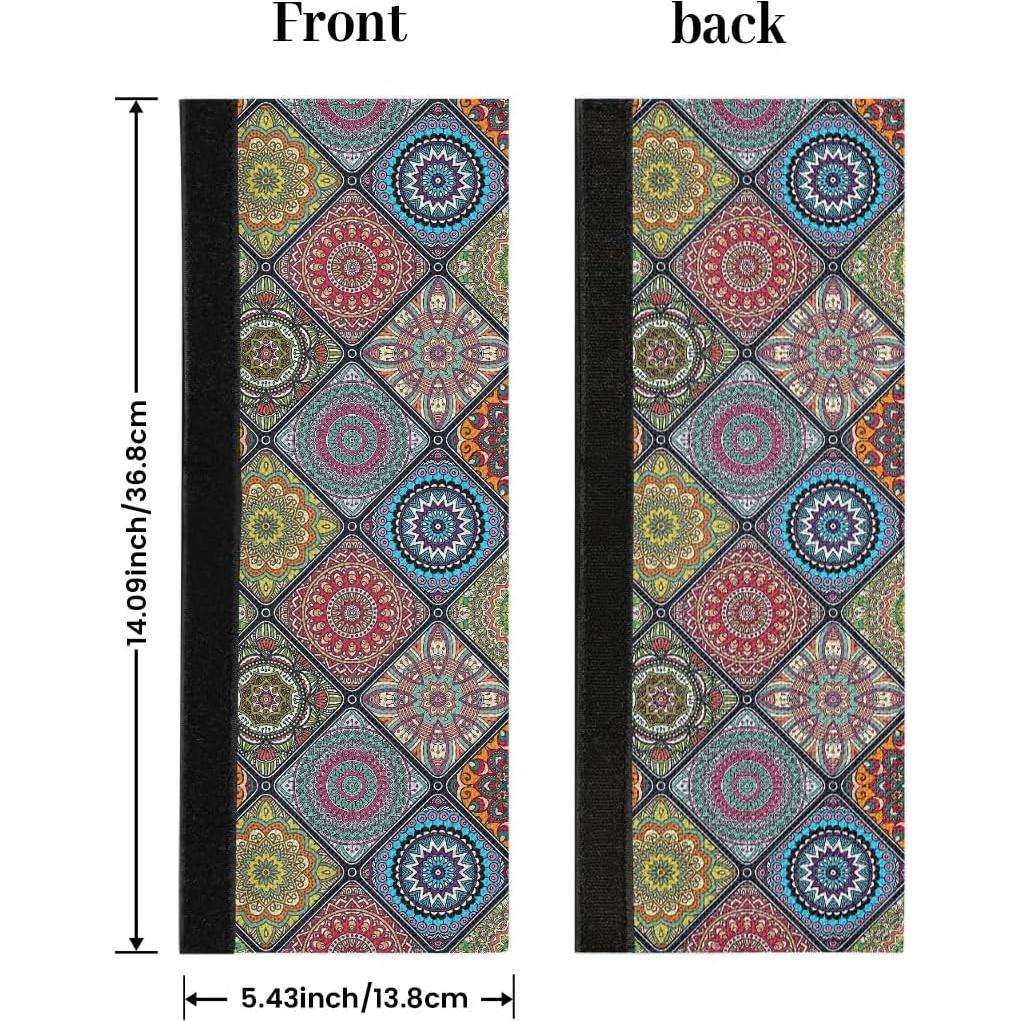 Cubiertas de Manijas de Refrigerador Hexteria, Juego de 2, Lino