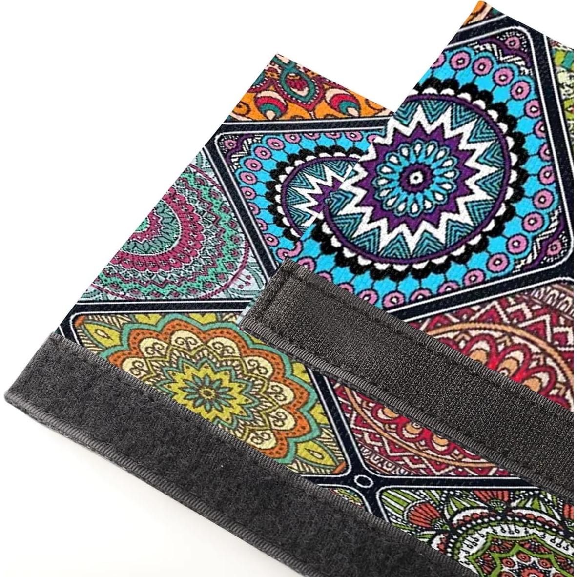 Cubiertas de Manijas de Refrigerador Hexteria, Juego de 2, Lino