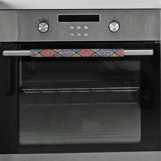 Cubiertas de Manijas de Refrigerador Hexteria, Juego de 2, Lino