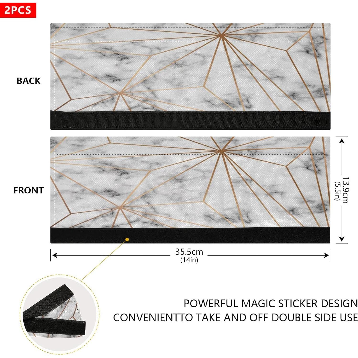 Juego de Cubiertas para Manijas de Refrigerador AUUXVA 2 Piezas