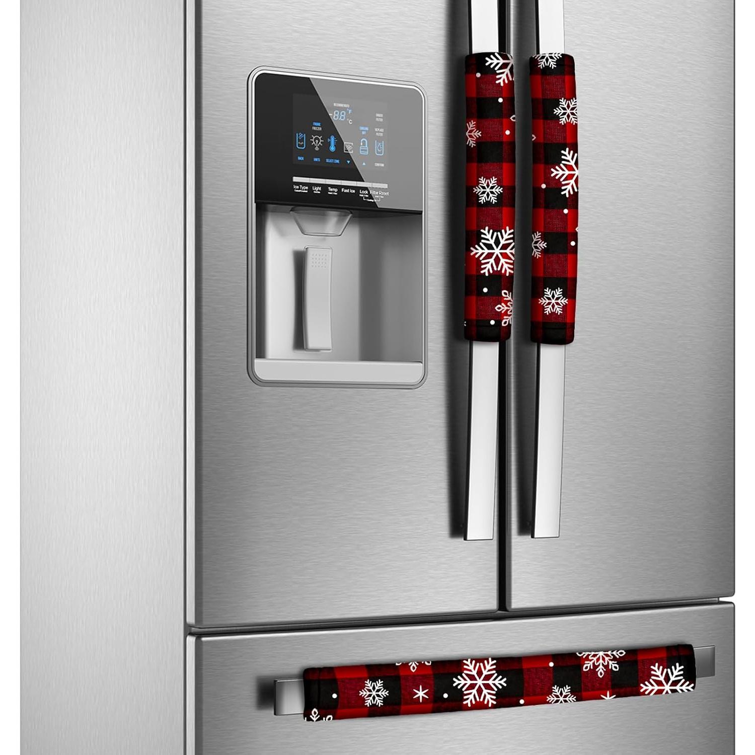 Cubiertas de Mango de Refrigerador Boao 6 Piezas Navidad