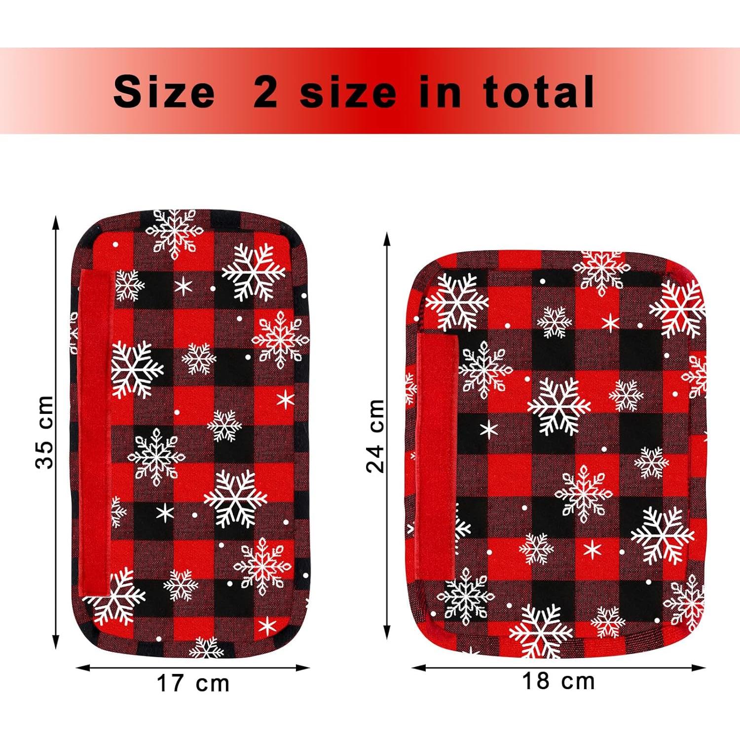 Cubiertas de Mango de Refrigerador Boao 6 Piezas Navidad