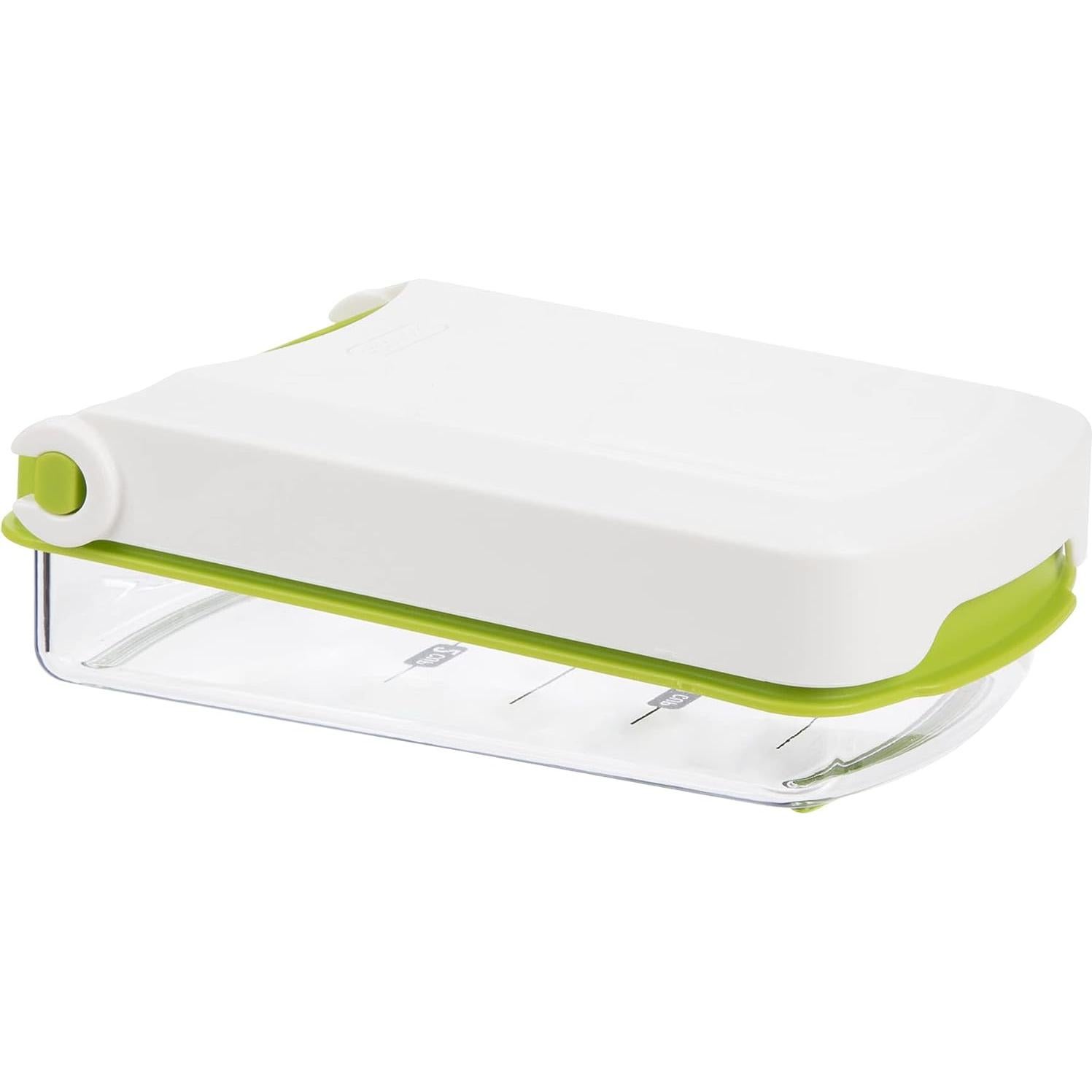 Cortador de Verduras Manual PrepWorks - Acero Inoxidable, 0.47L