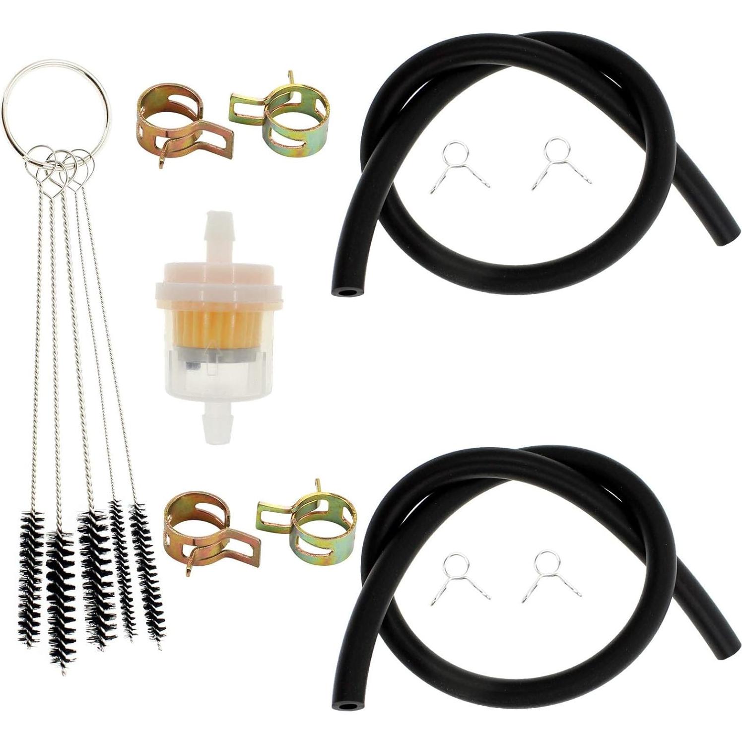 Manguera de combustible 30cm 6mm LIYYDS para motocicletas y ATV