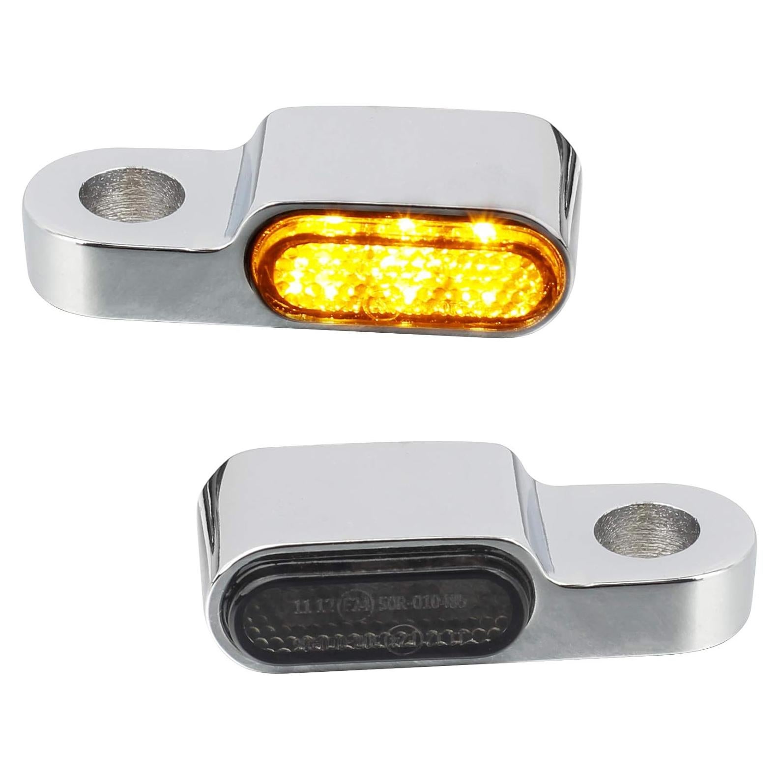 Señales de Giro LED NTHREEAUTO para Manillar de Motocicleta