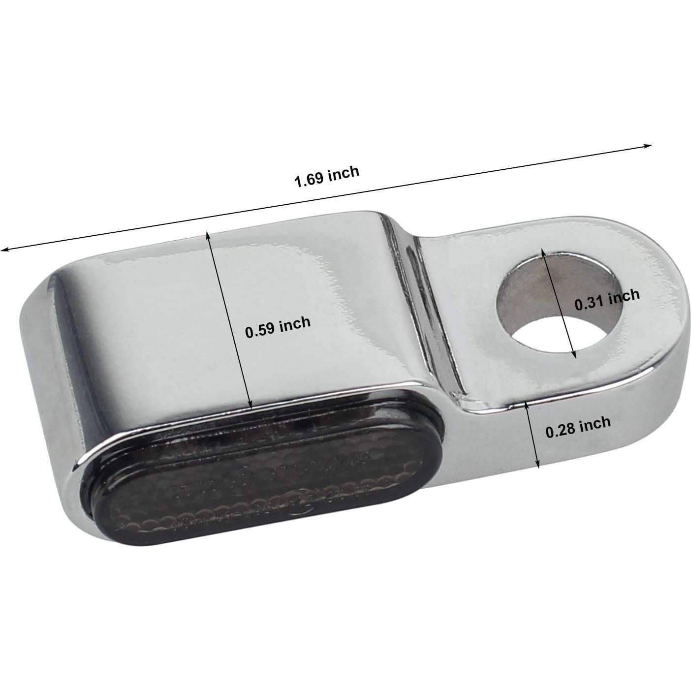 Señales de Giro LED NTHREEAUTO para Manillar de Motocicleta