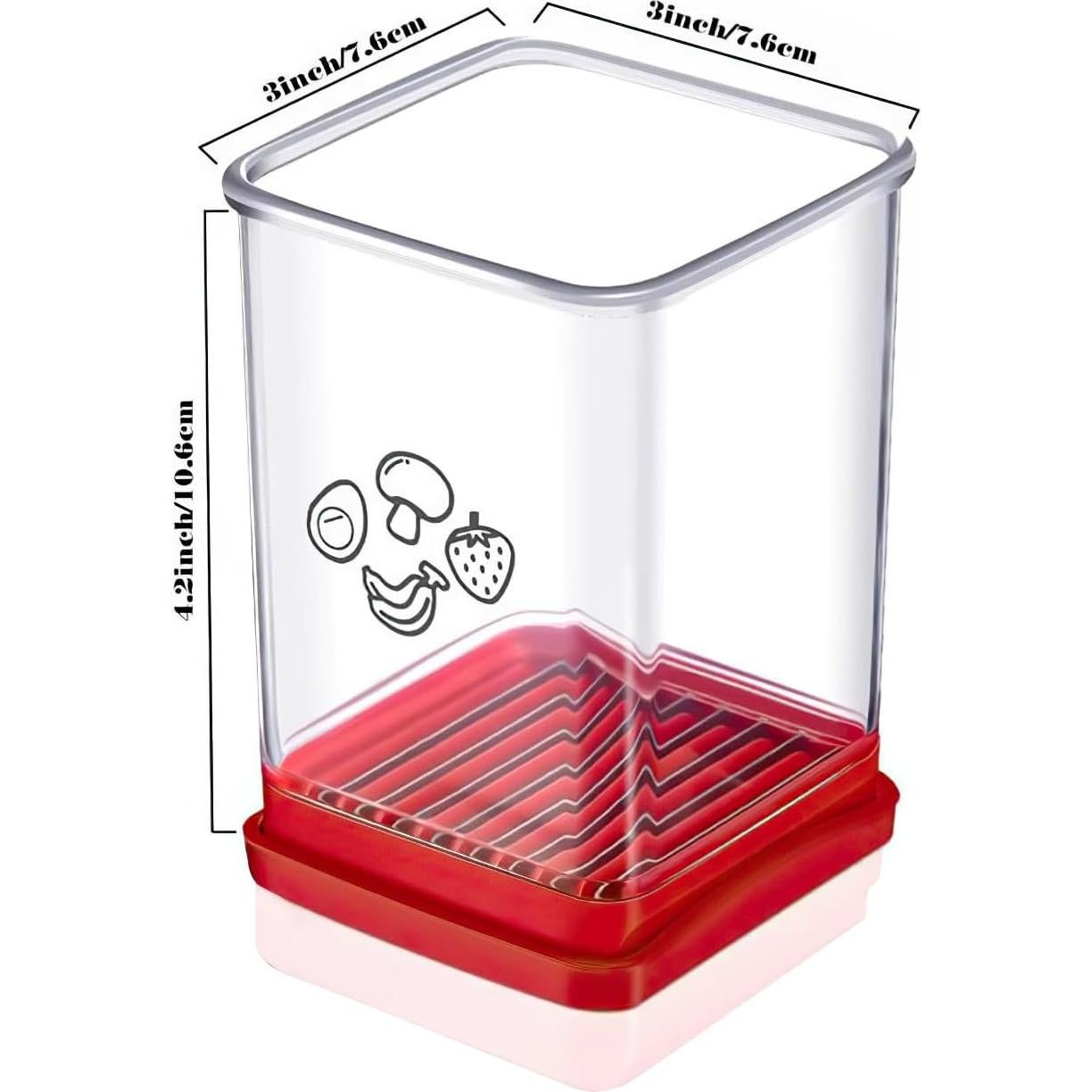 Juego de Cortadores de Frutas y Verduras Cielasis - 2 Piezas
