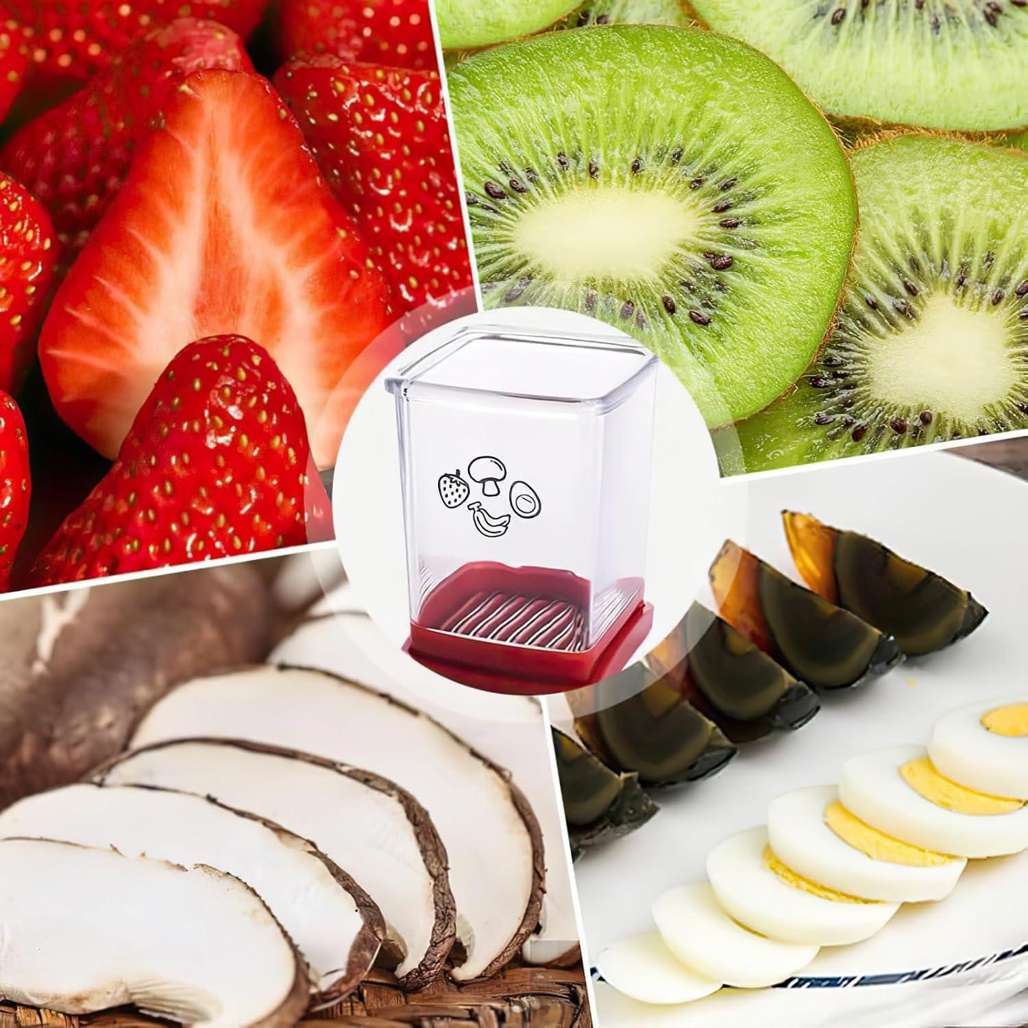 Juego de Cortadores de Frutas y Verduras Cielasis - 2 Piezas