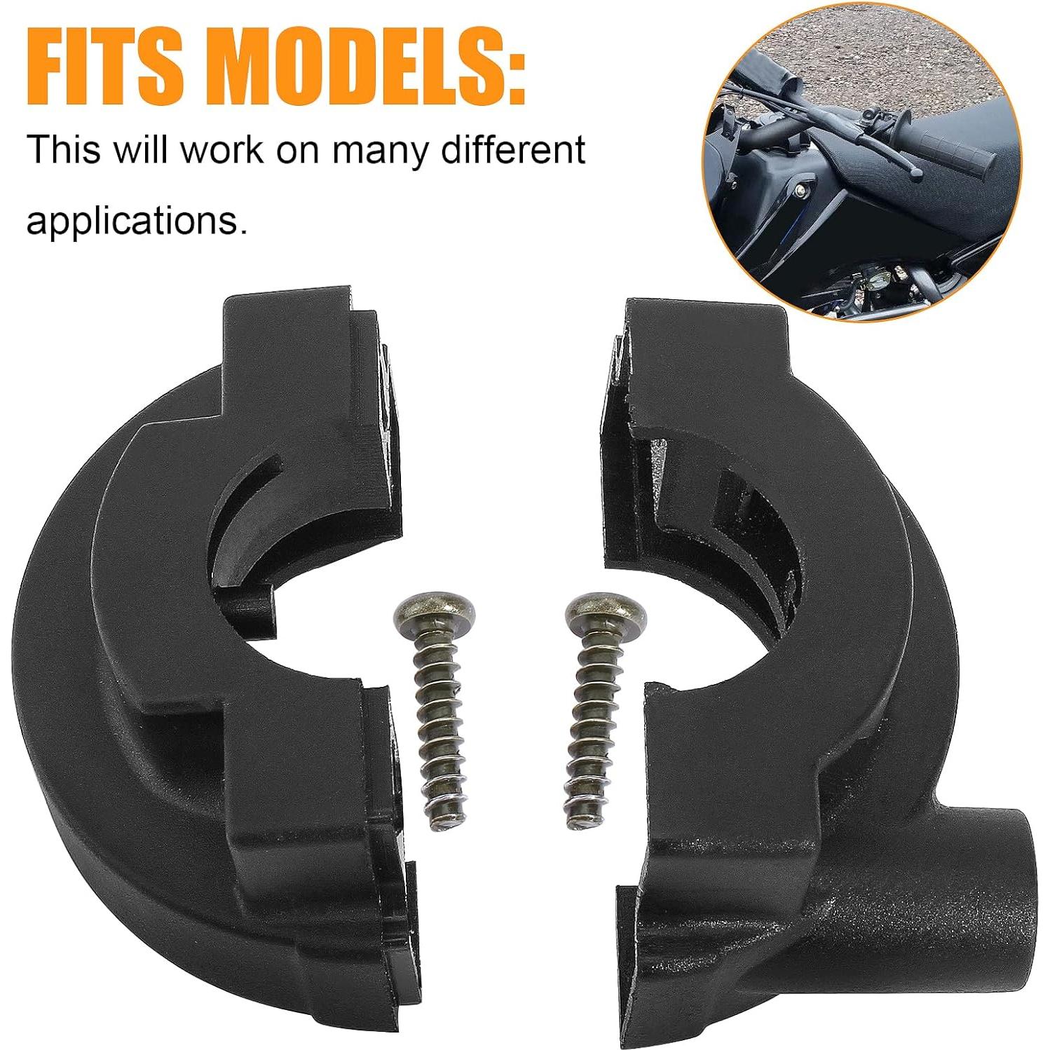 Carcasa Acelerador QAZAKY 2 Pcs 22mm para Motos 49cc-250cc