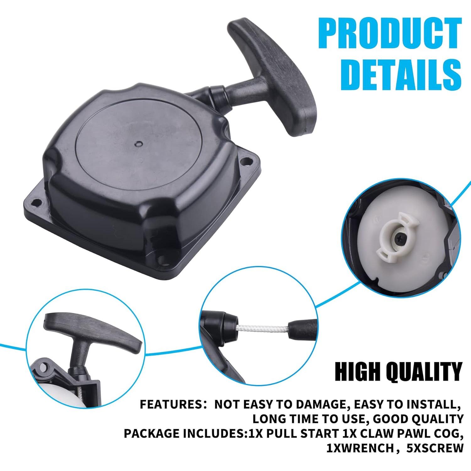 Starter de Tirón Recoil JINGKE para ATV y Bicicletas 43cc-50cc