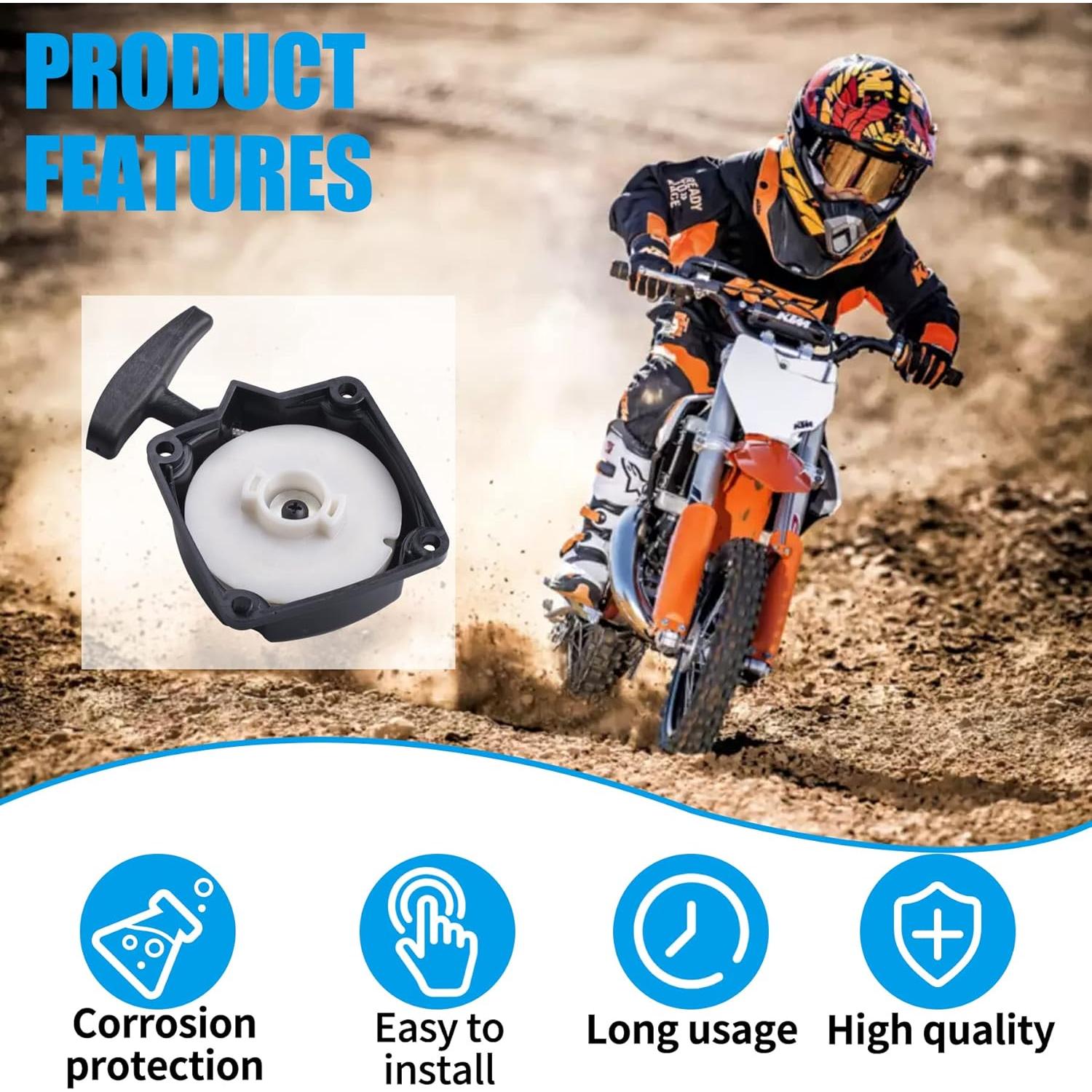 Starter de Tirón Recoil JINGKE para ATV y Bicicletas 43cc-50cc