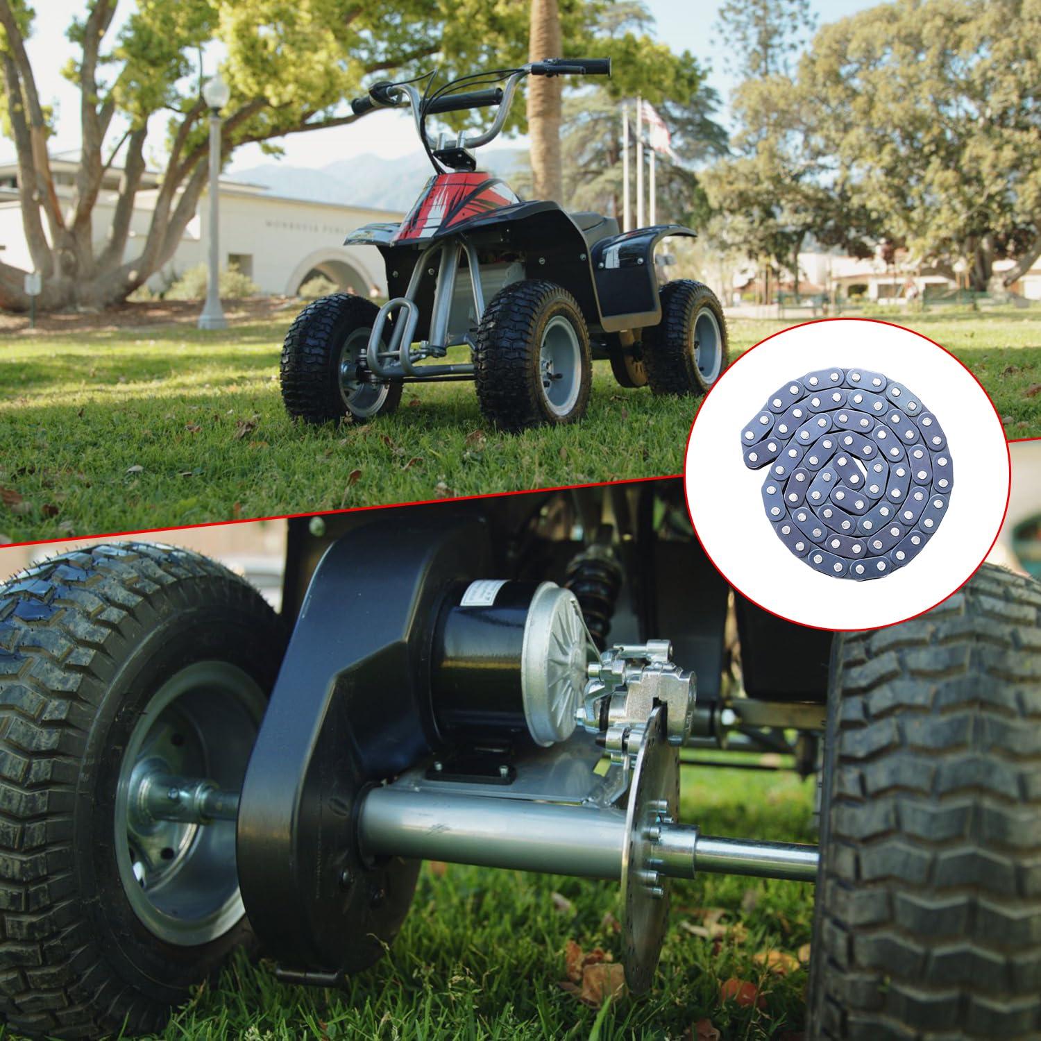 Cadena de Conducción KAMIER T8F 74 Enlaces para Quad Eléctrico