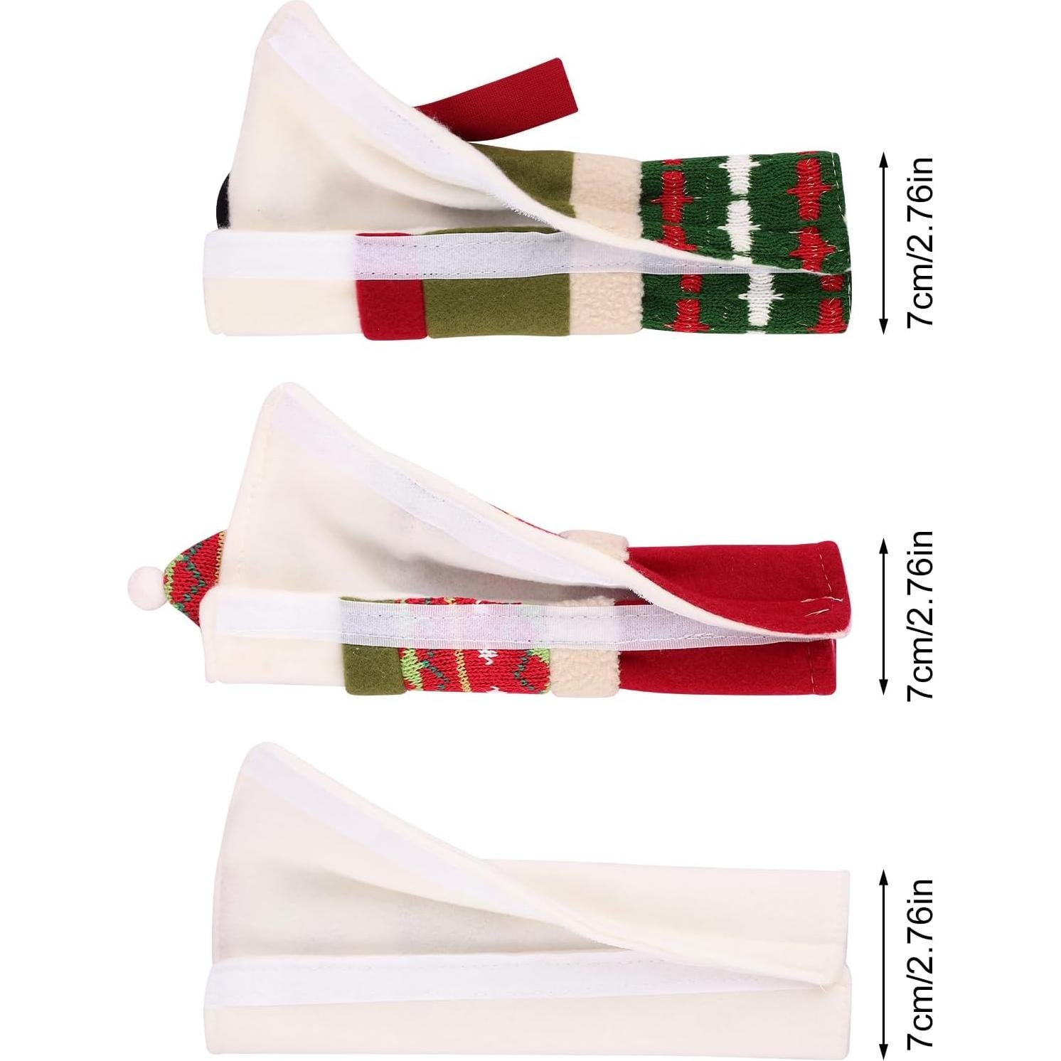 3 Fundas de Manija de Refrigerador Navidad Gosknor 23x16cm