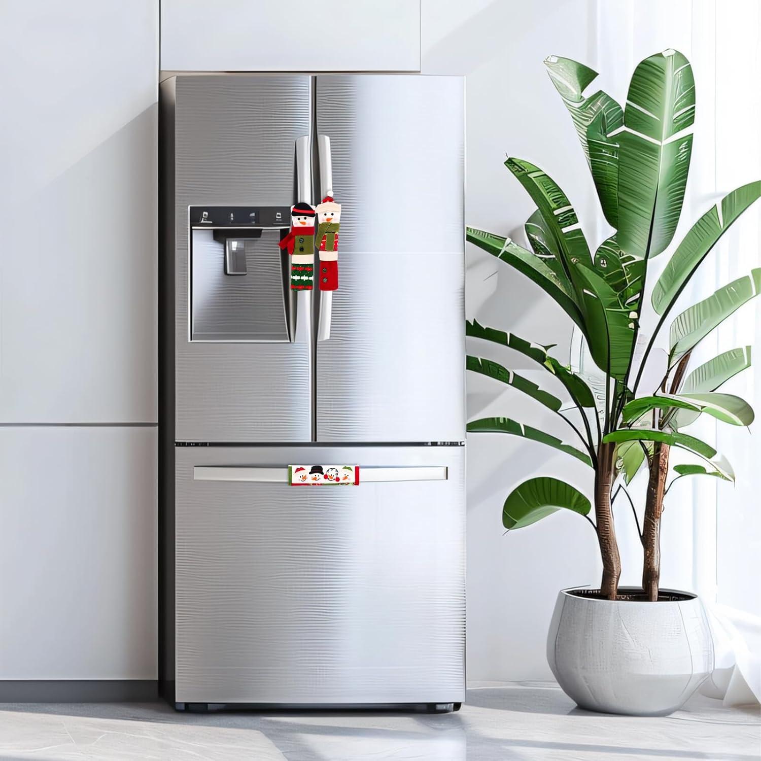 3 Fundas de Manija de Refrigerador Navidad Gosknor 23x16cm