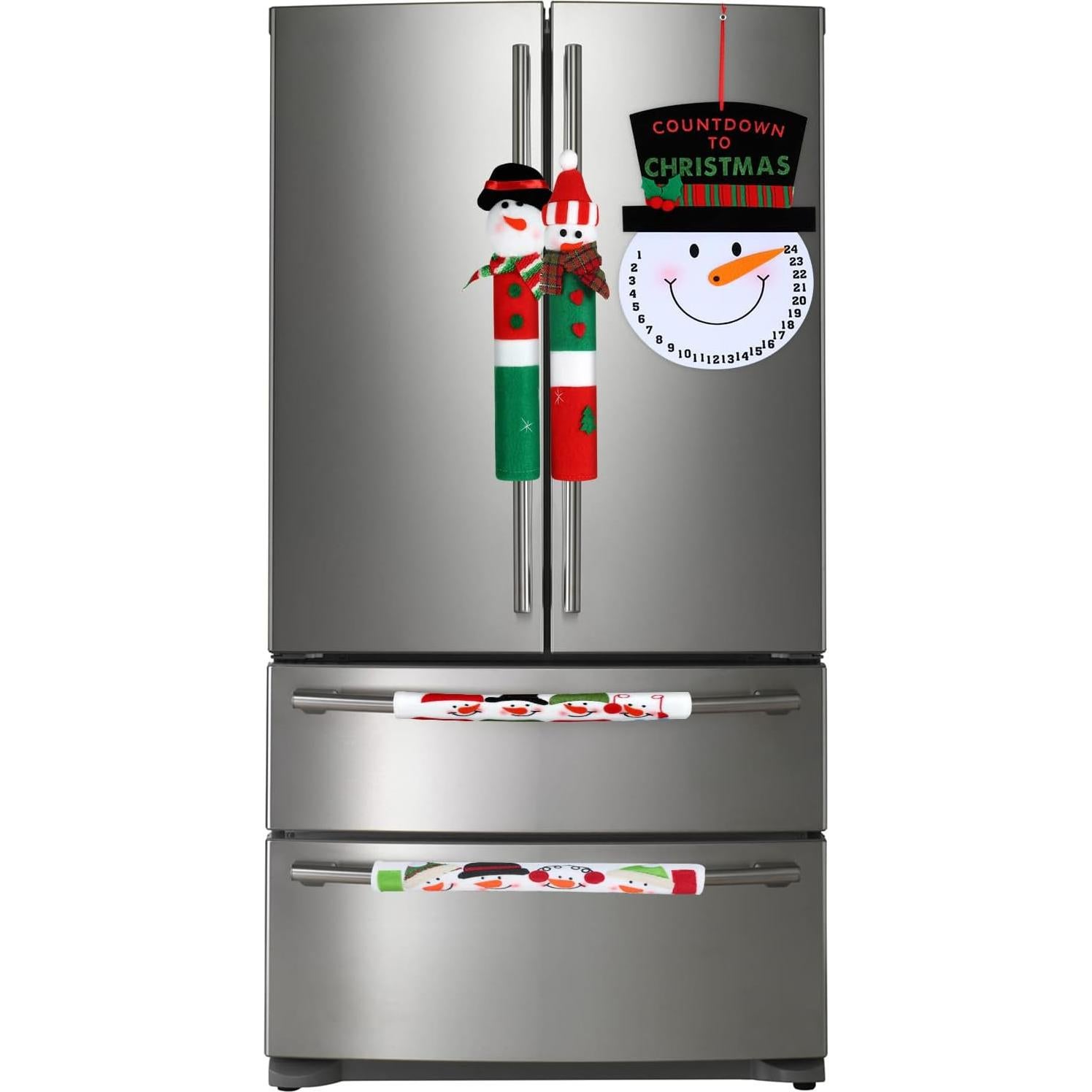 Conjunto de 7 Cubiertas de Manija de Navidad Gejoy