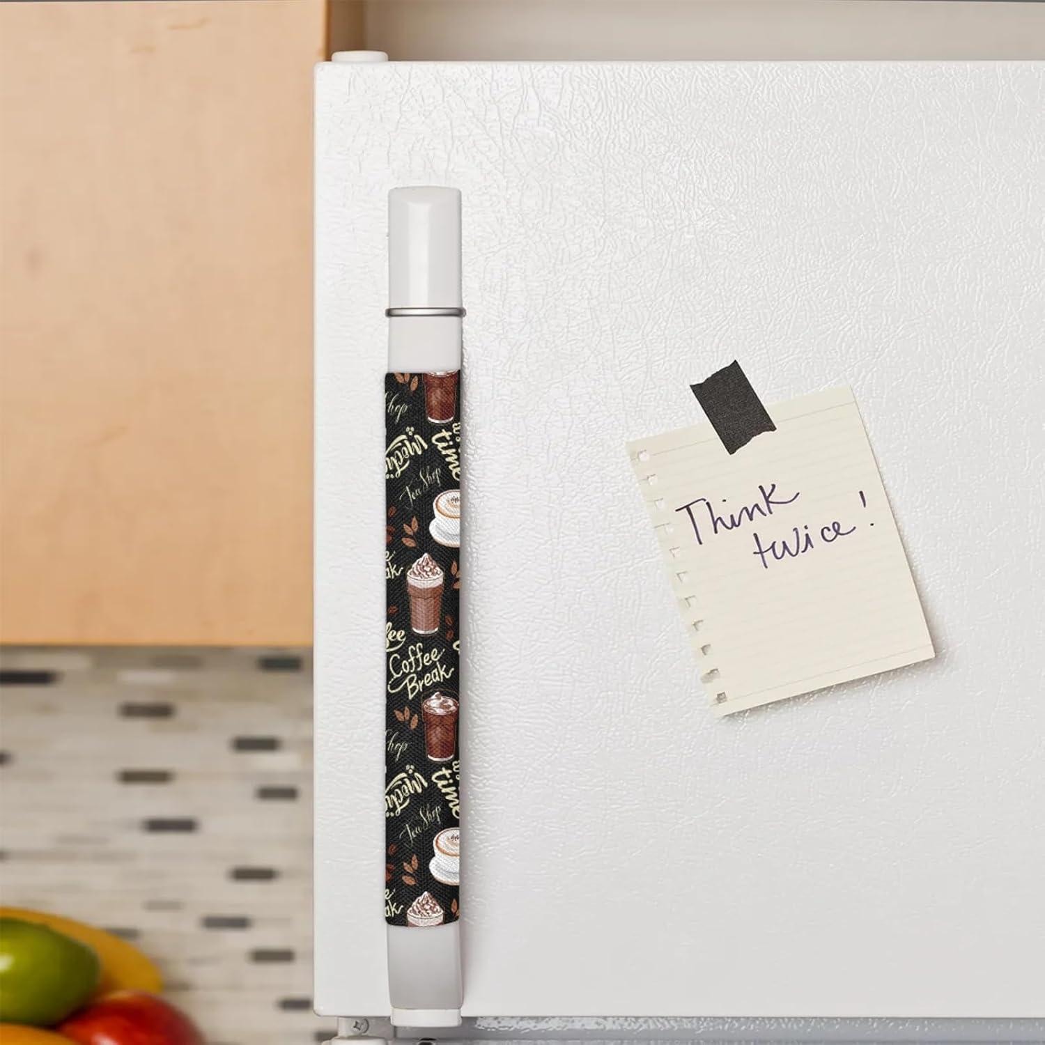 Juego de Fundas para Manijas de Refrigerador QiuqiuLe 2 Piezas