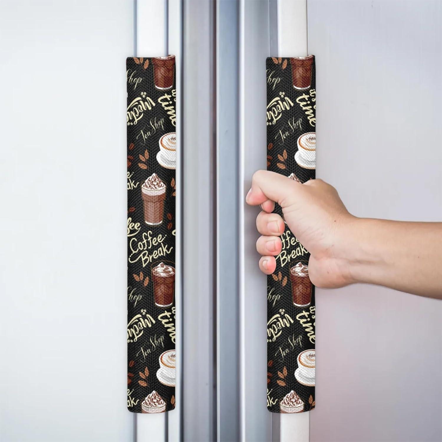 Juego de Fundas para Manijas de Refrigerador QiuqiuLe 2 Piezas