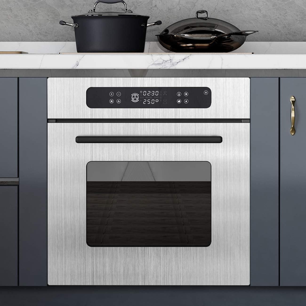 Papel Contacto Autoadhesivo LaCheery Acero Inoxidable 36x4.88m