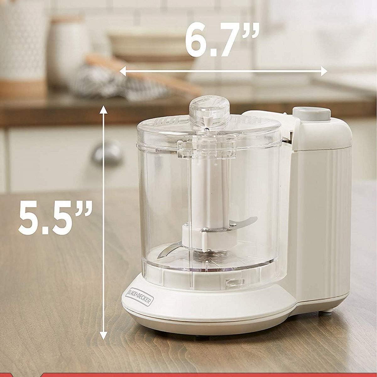 Picadora Eléctrica BLACK+DECKER HC306C 1.5 Tazas Blanca