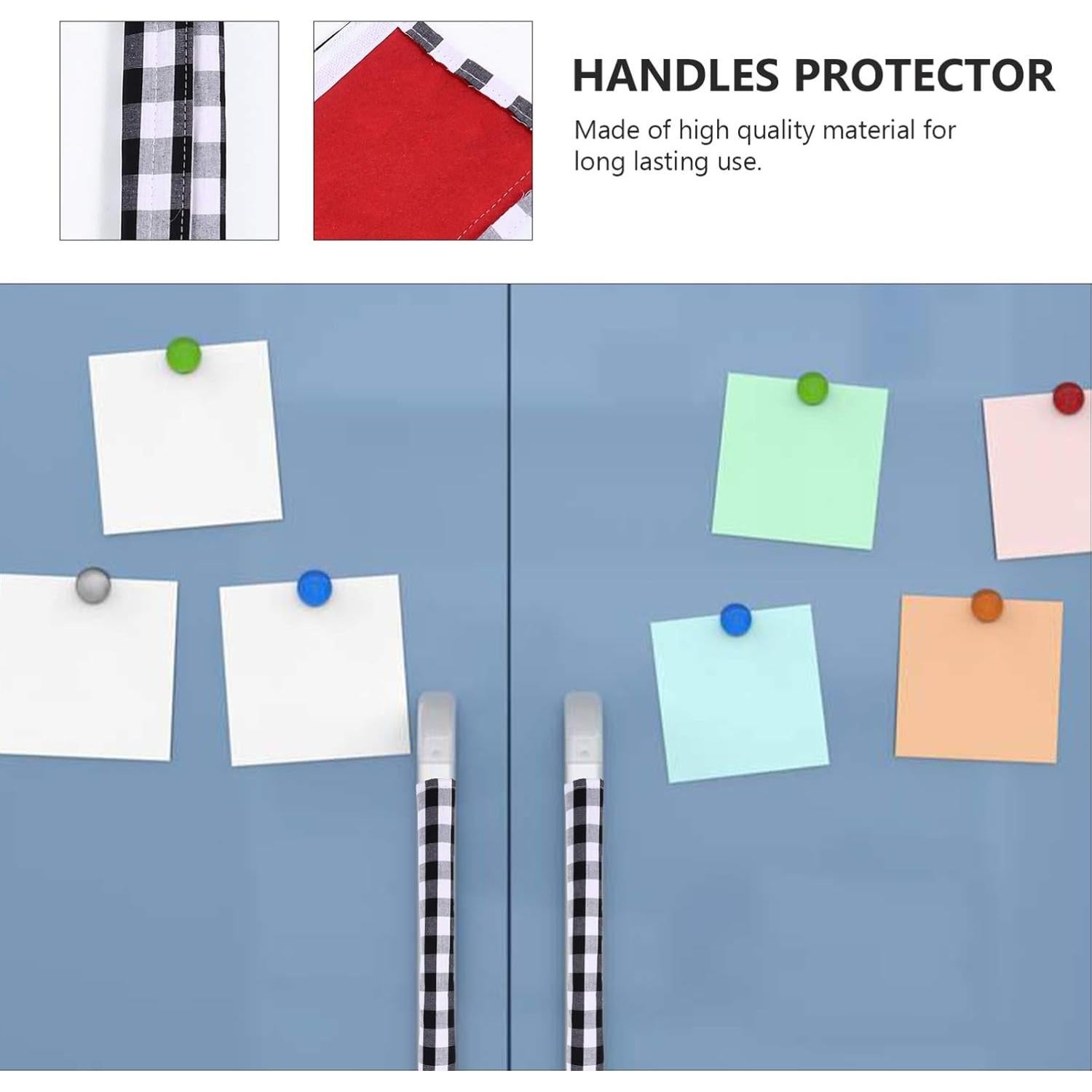 Cubiertas de Mango de Puerta de Refrigerador SOLUSTRE 4 Pcs Clásico