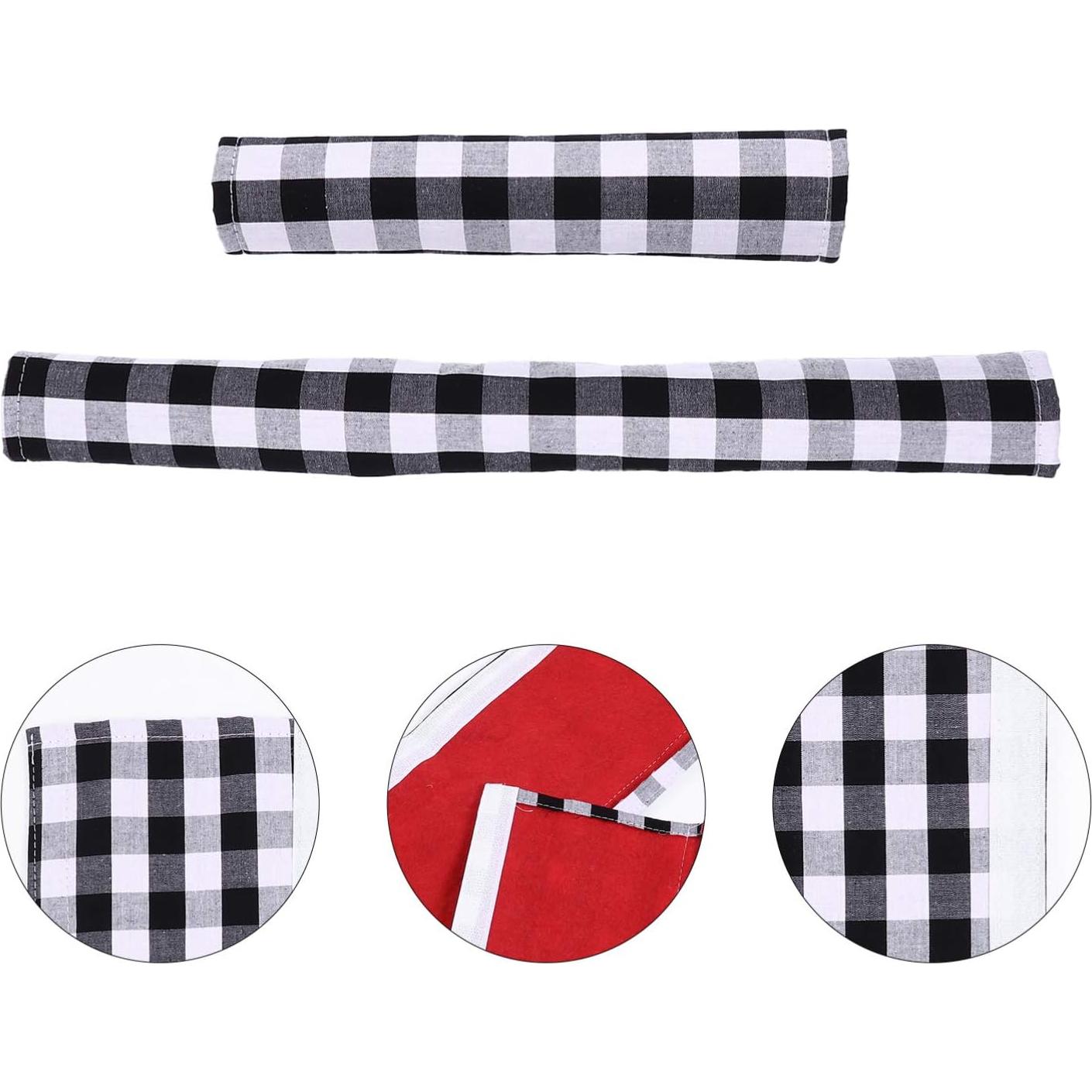 Cubiertas de Mango de Puerta de Refrigerador SOLUSTRE 4 Pcs Clásico