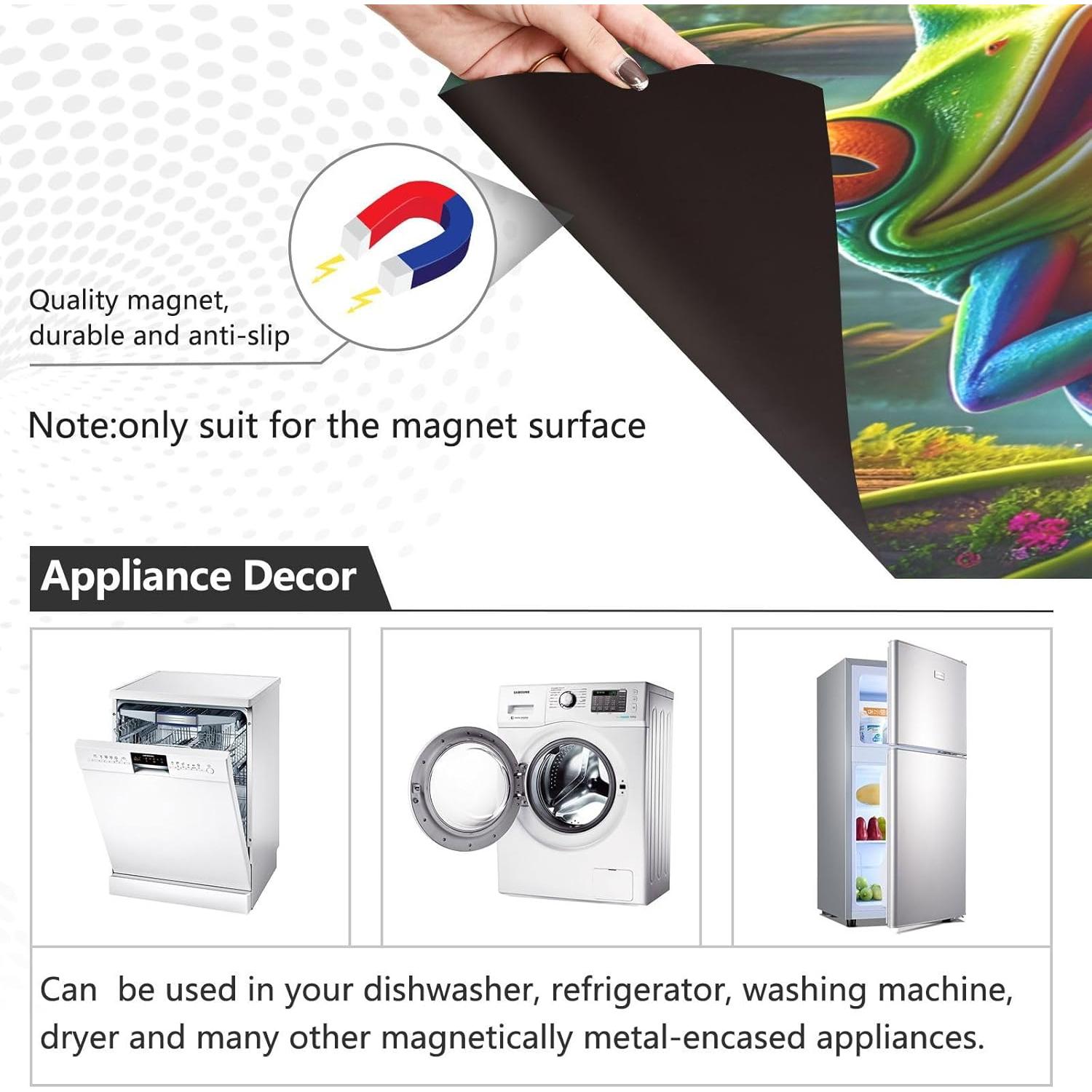 Cubierta Magnética ALAZA para Lavavajillas 58.4x66 cm