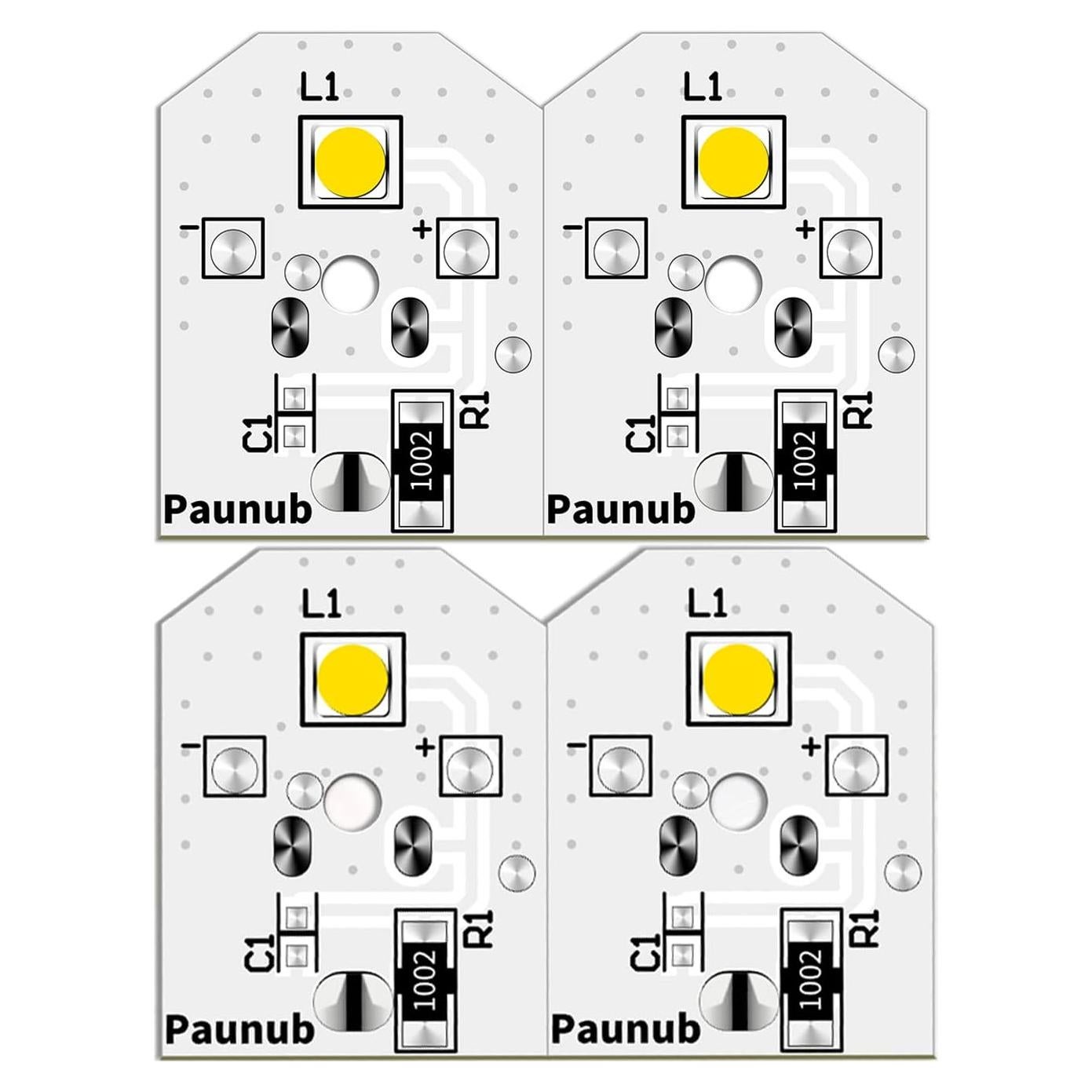 Luz LED para Refrigerador GE Paunub WR55X11132 Pack de 4