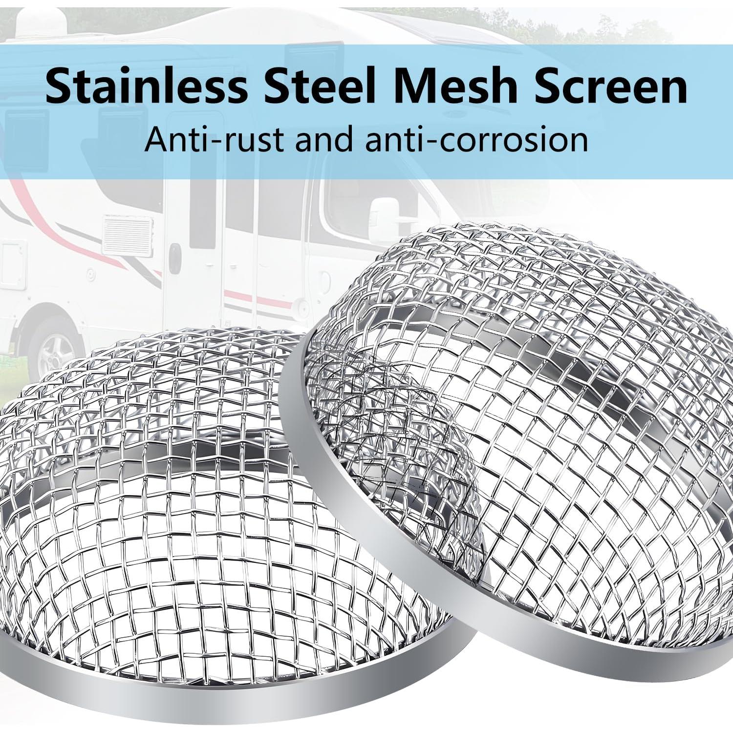 Cubierta de Ventilación de Horno Donext, Paquete de 2, Acero Inoxidable